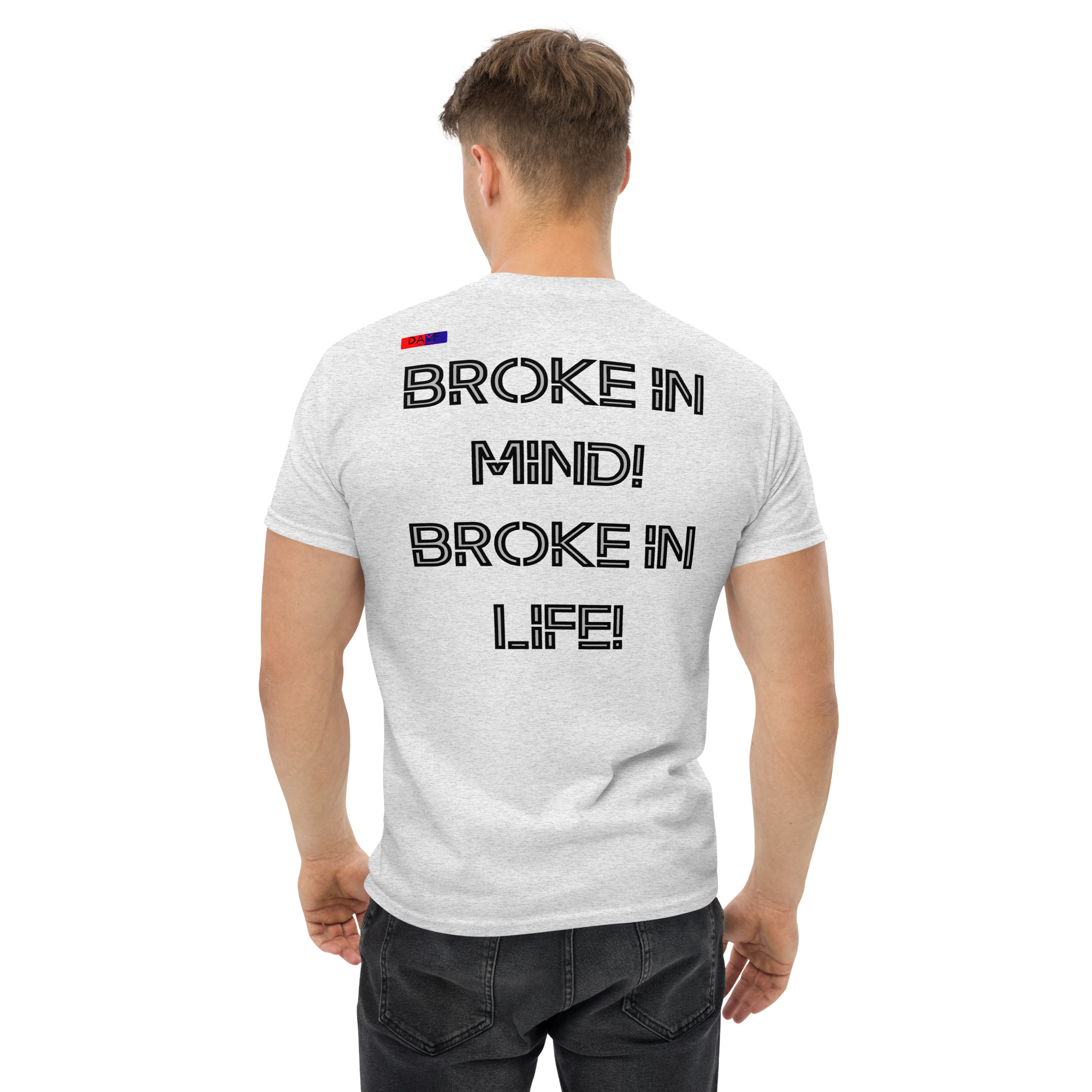 unisex classic tee back 8