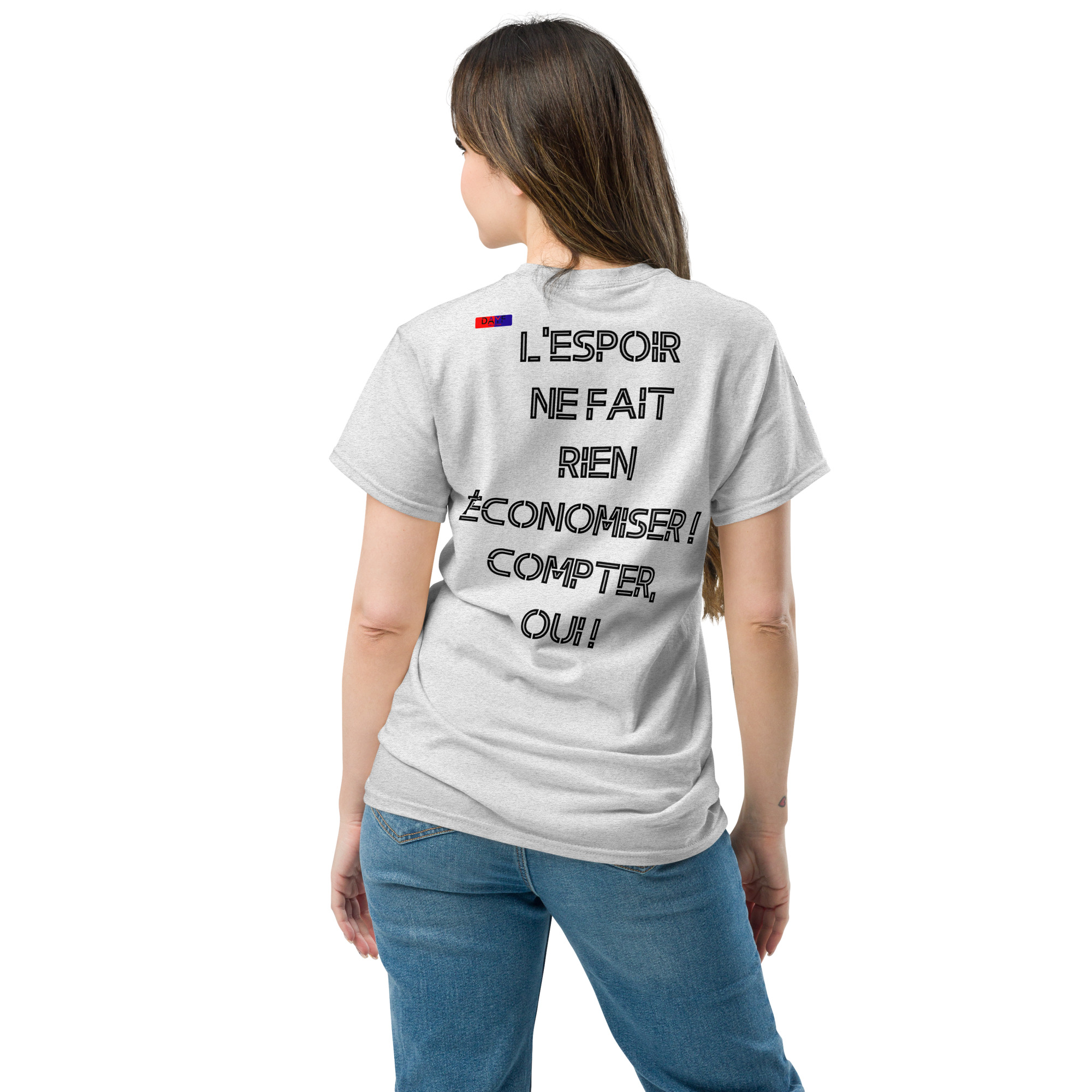 t shirt classique unisexe dos 6