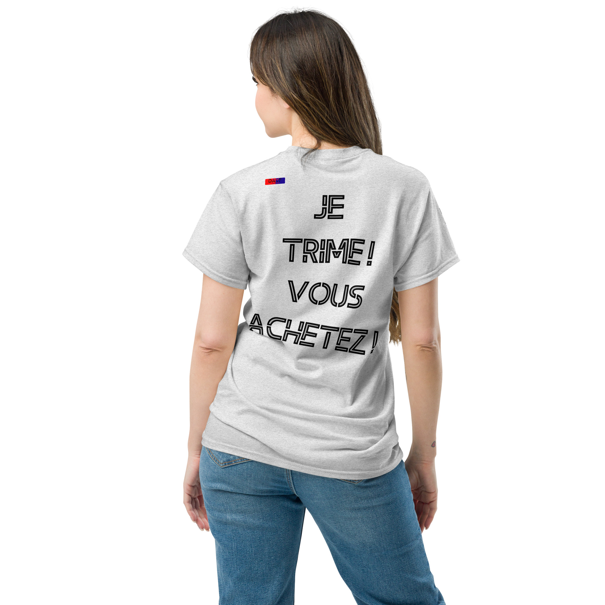t shirt classique unisexe dos 5