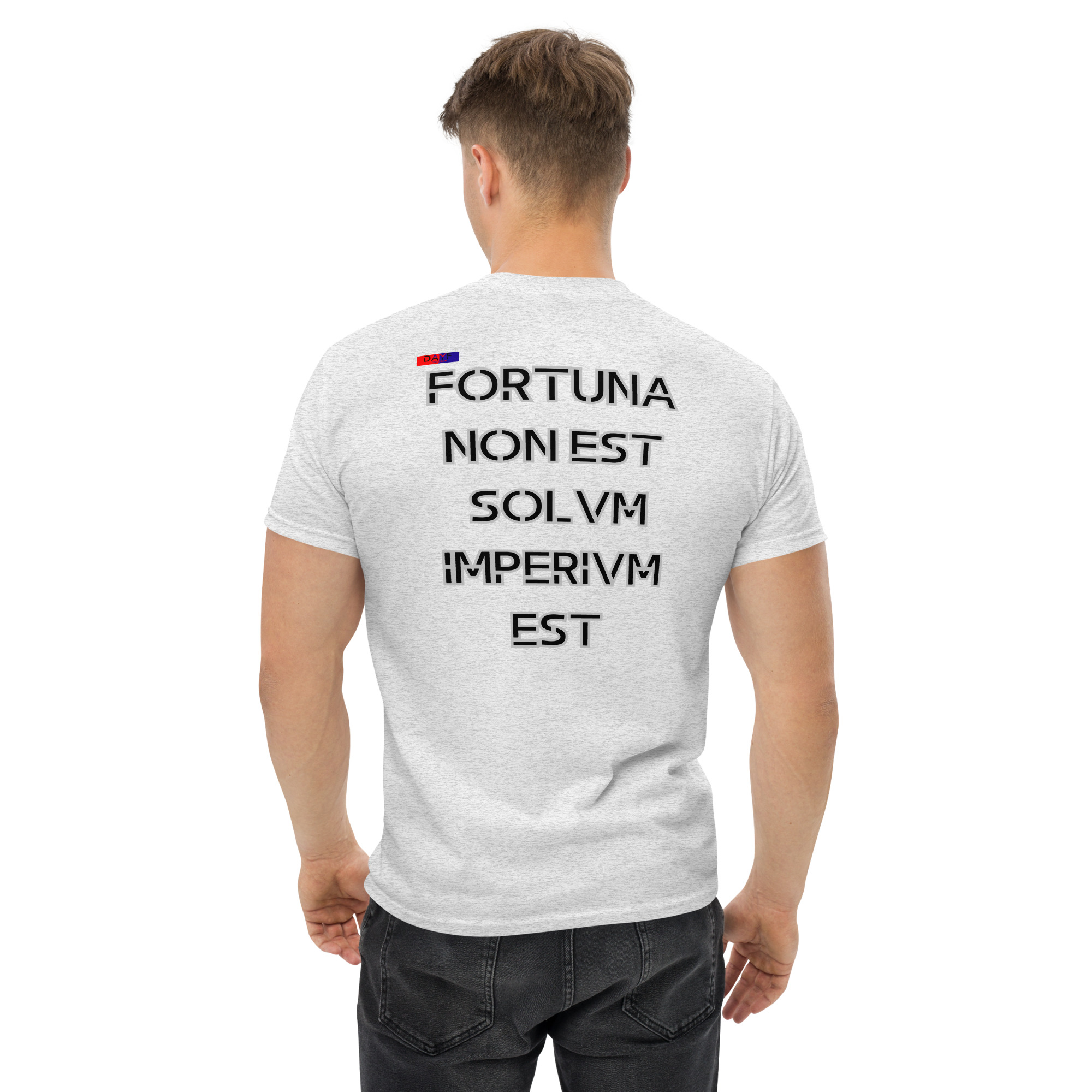 unisex classic tee back latin 12