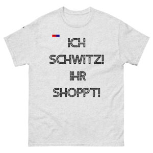 Unisex classic T shirt Nummer 5 Frontprint Dayf Design Nummeriert DE Collection Classic Fit Minimal Typografie Premium Print Edition 5