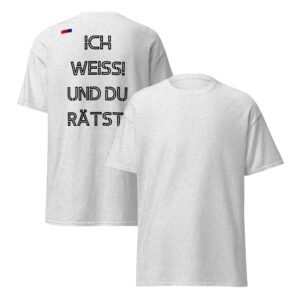 Klassisches Unisex T-Shirt RÜCKEN 4