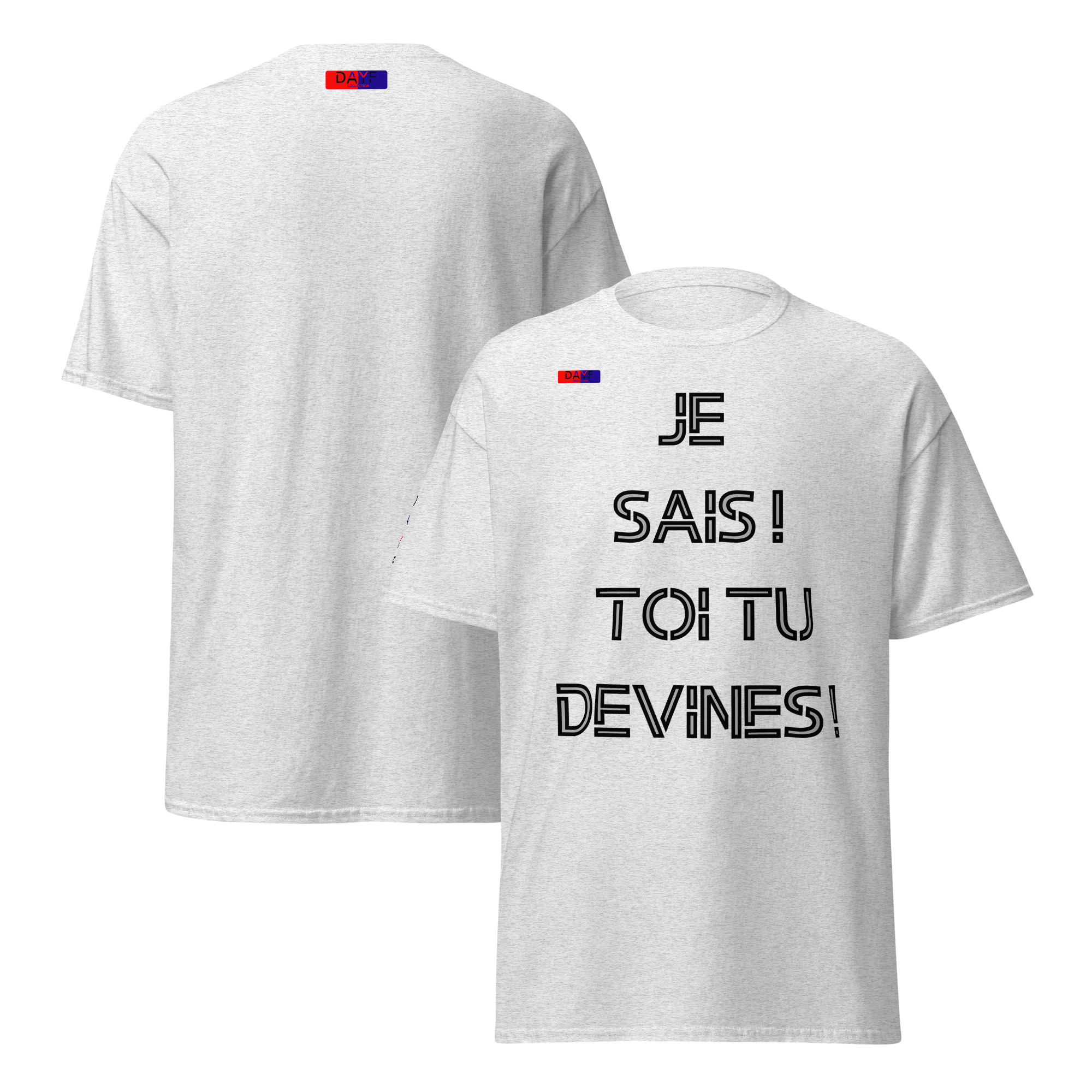 t shirt classique unisexe devant 4