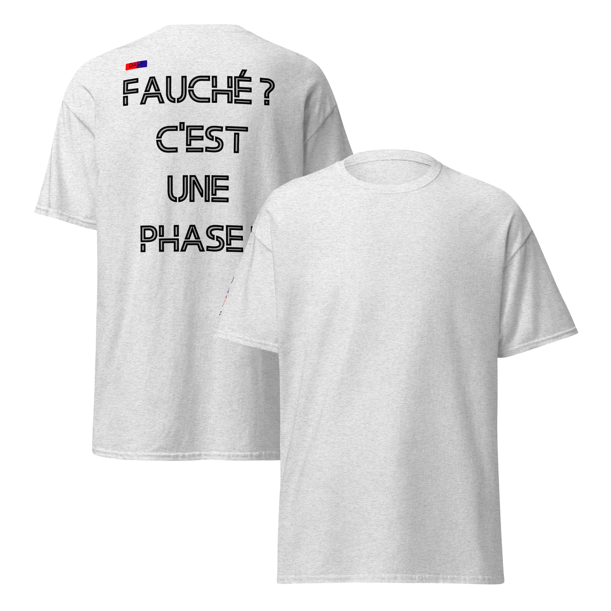 t shirt classique unisexe dos 2