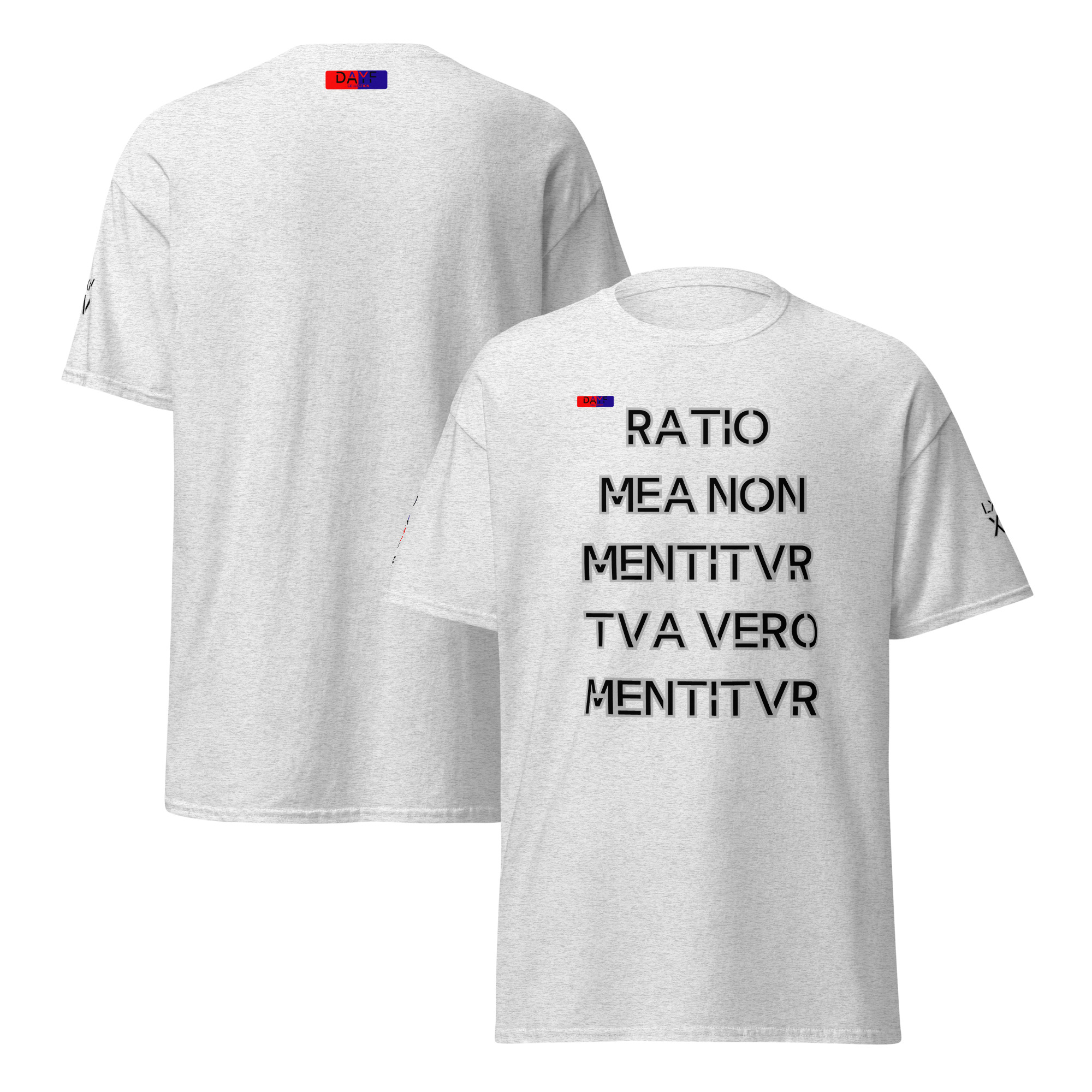 unisex classic tee shirt latin 14