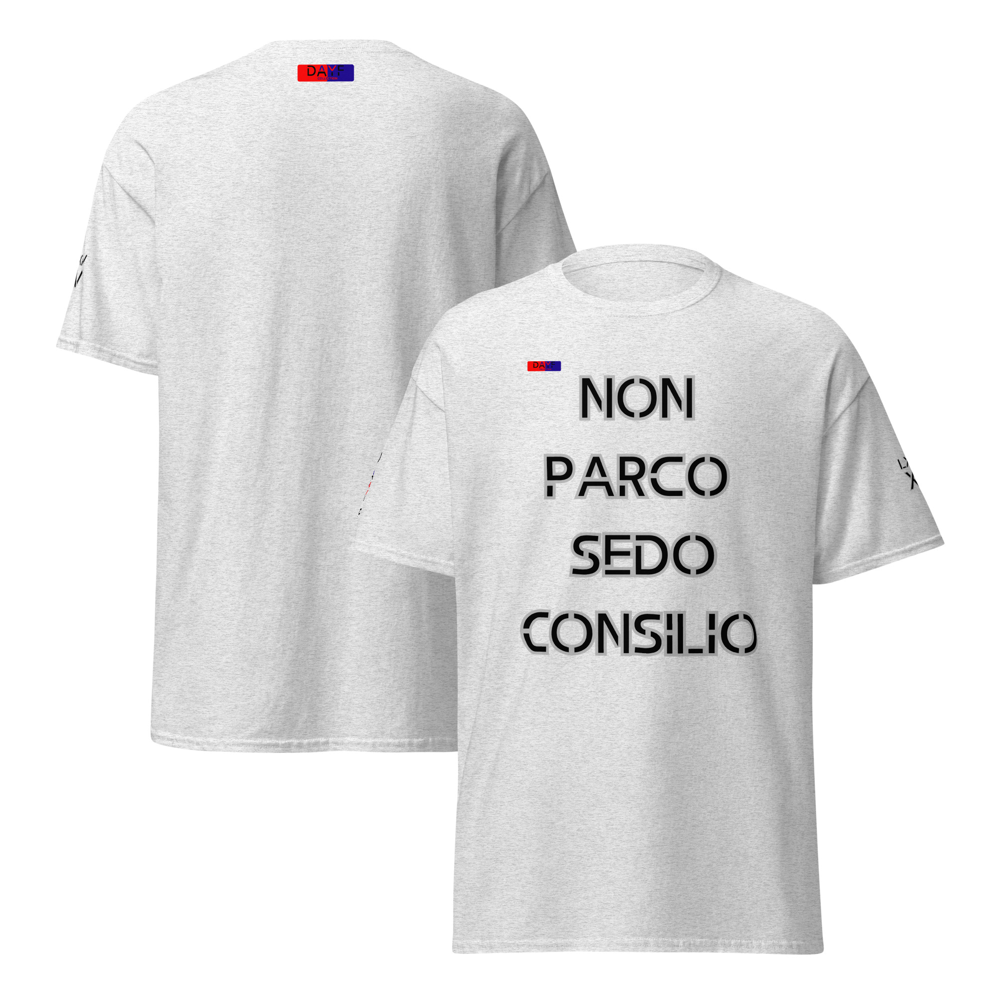 unisex classic tee shirt latin 15