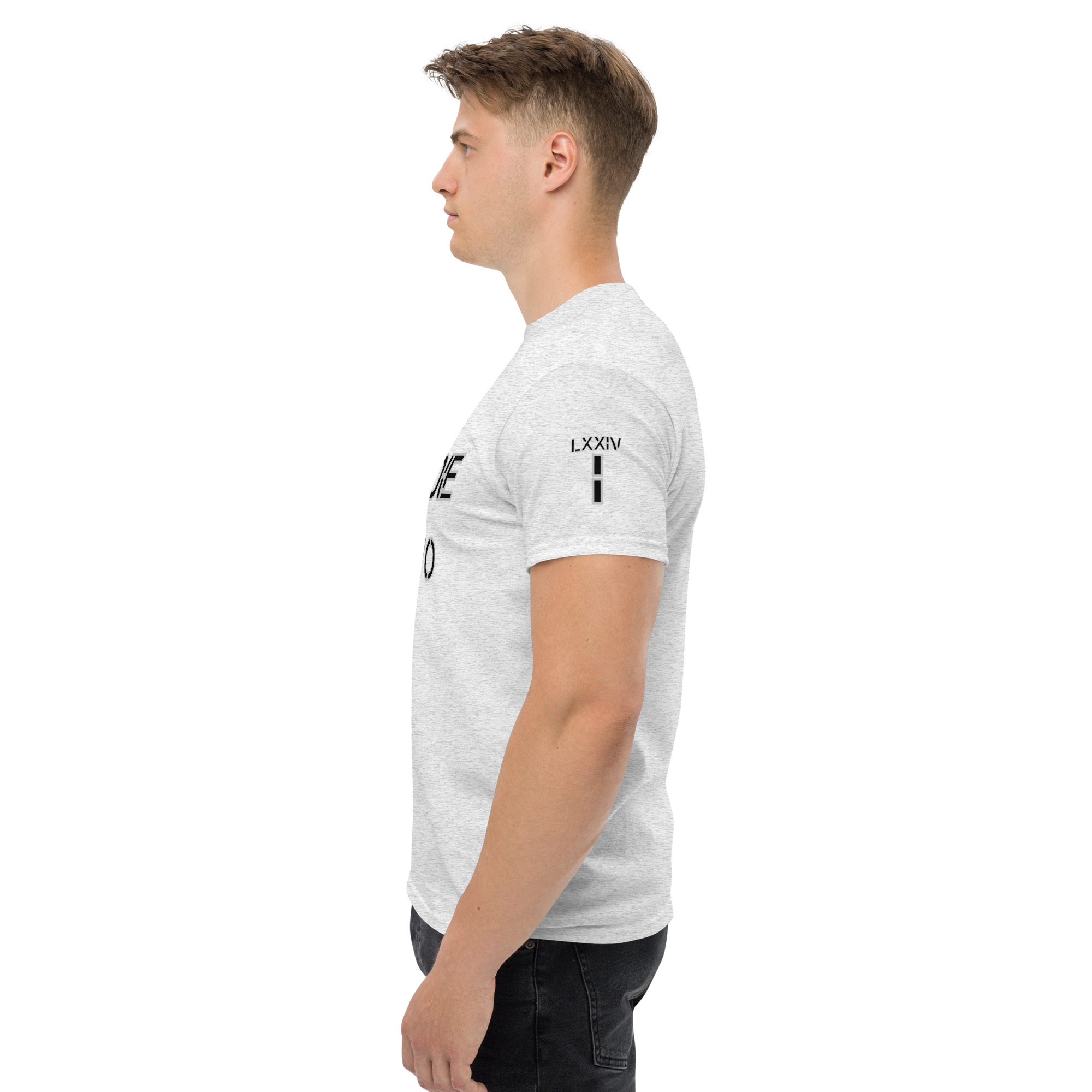 unisex classic tee front latin 1