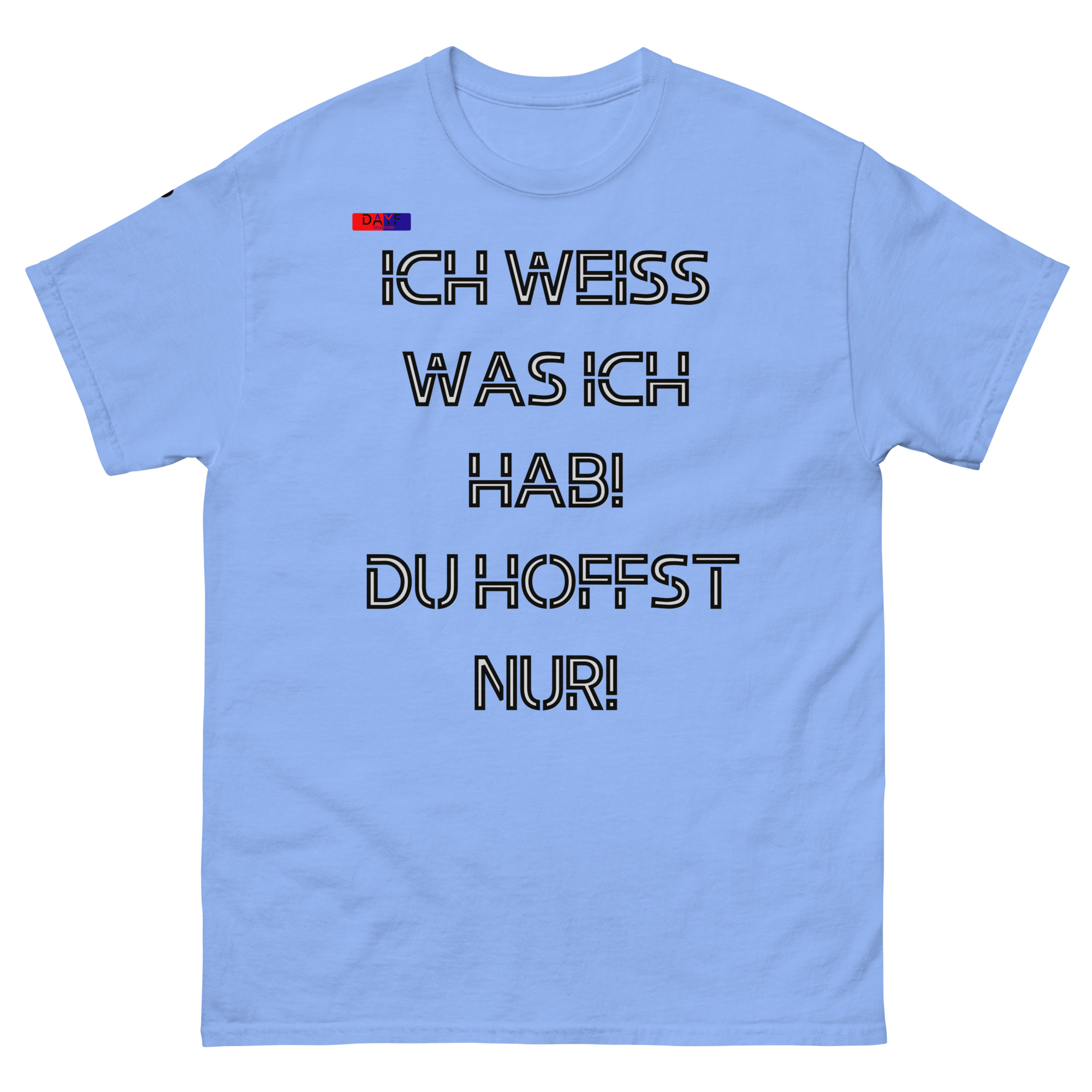 Original Dayf Design DE Collection Nummer 9 Classic T Shirt Vorderseite – Bild 6