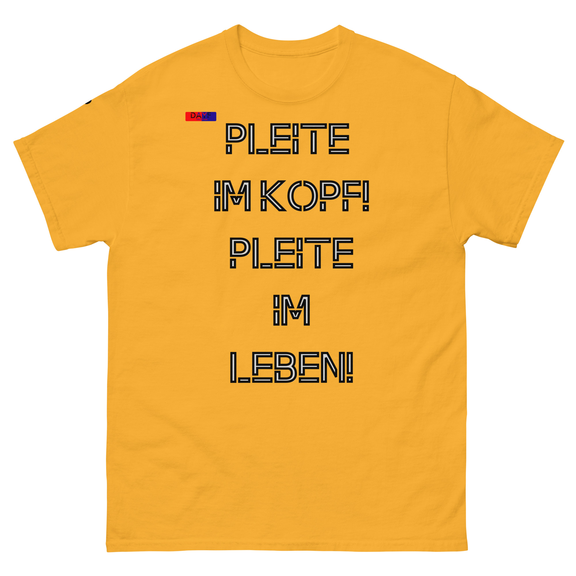 Unisex classic T shirt Nummer 8 Frontprint Dayf Design Nummeriert DE Collection Classic Fit Minimal Typografie Premium Print Edition 8 – Bild 11