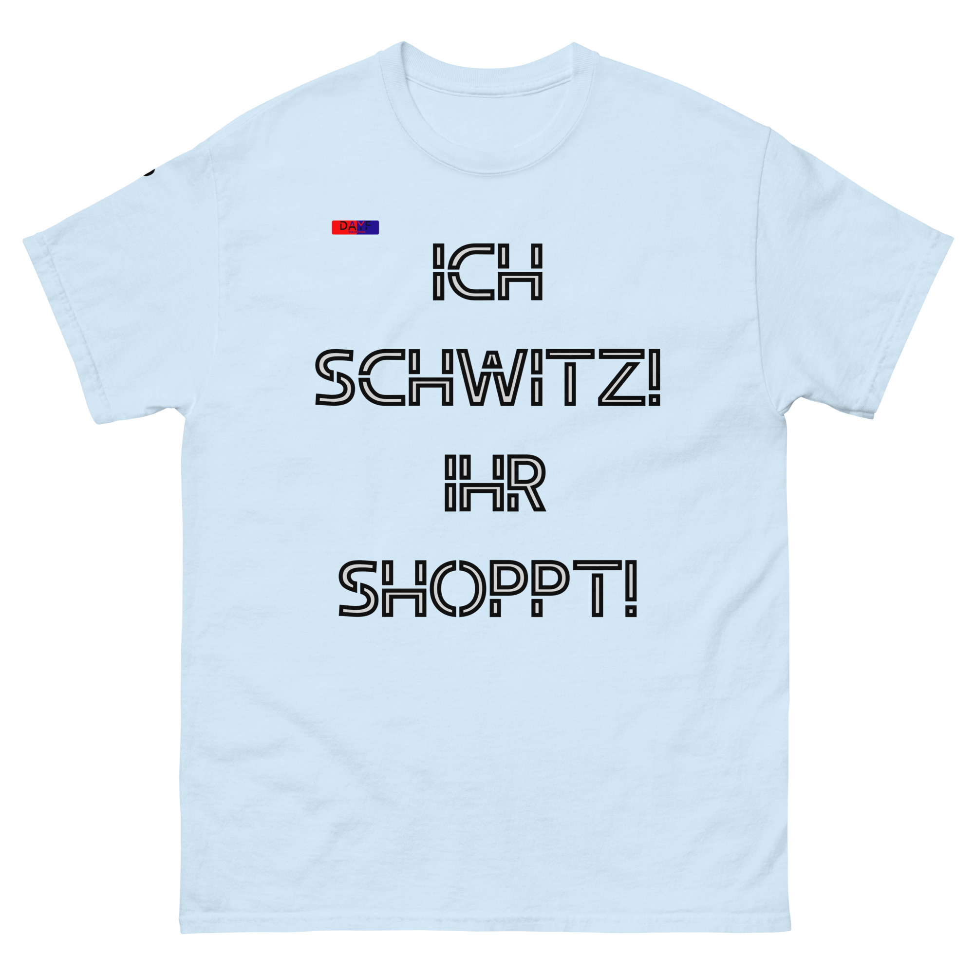 Unisex classic T shirt Nummer 5 Frontprint Dayf Design Nummeriert DE Collection Classic Fit Minimal Typografie Premium Print Edition 5 – Bild 13