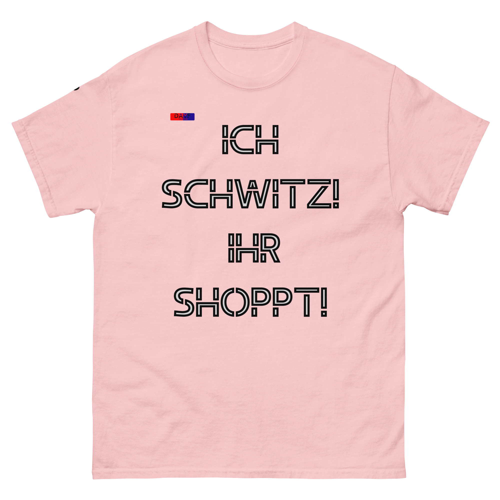 Unisex classic T shirt Nummer 5 Frontprint Dayf Design Nummeriert DE Collection Classic Fit Minimal Typografie Premium Print Edition 5 – Bild 14