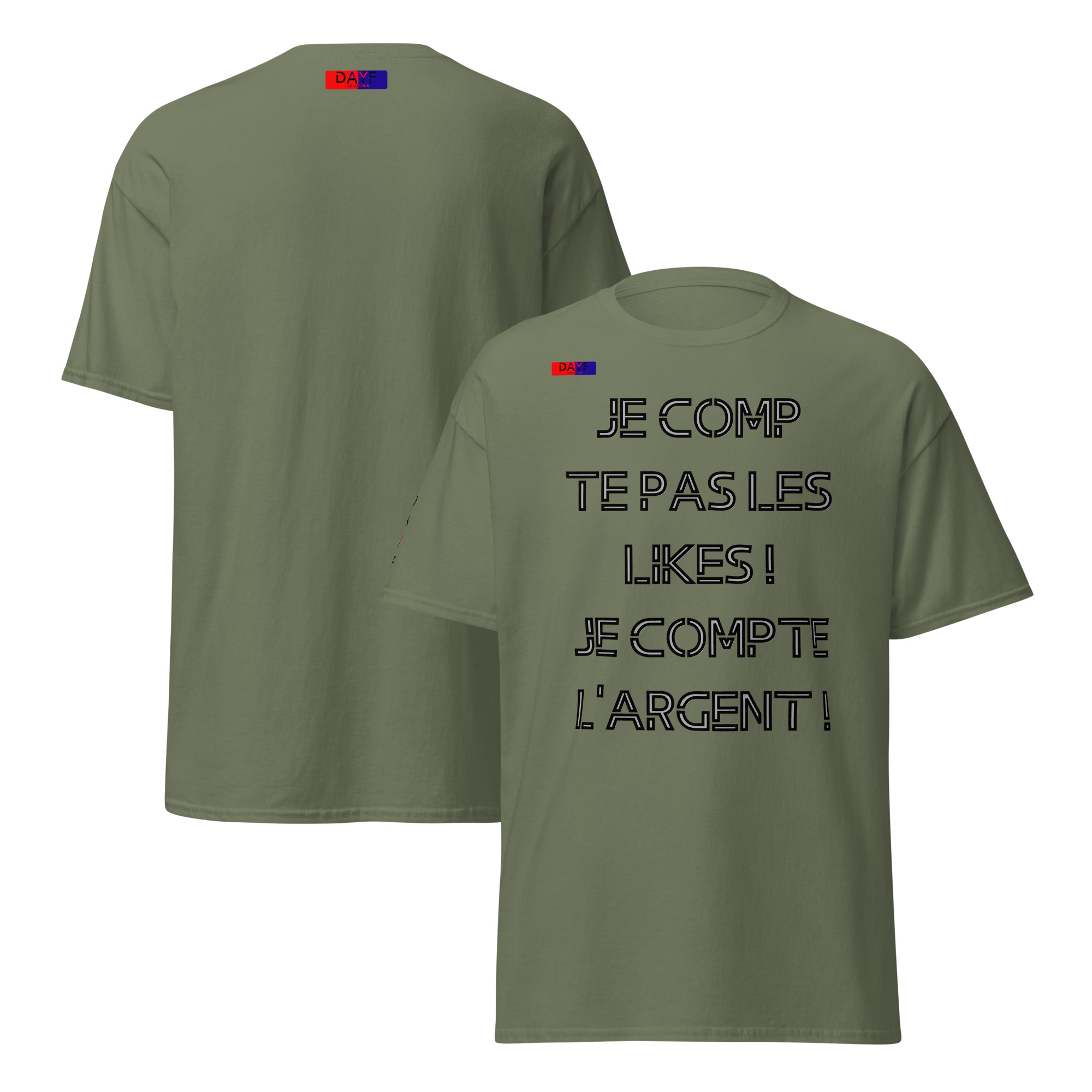 t shirt classique unisexe devant 10