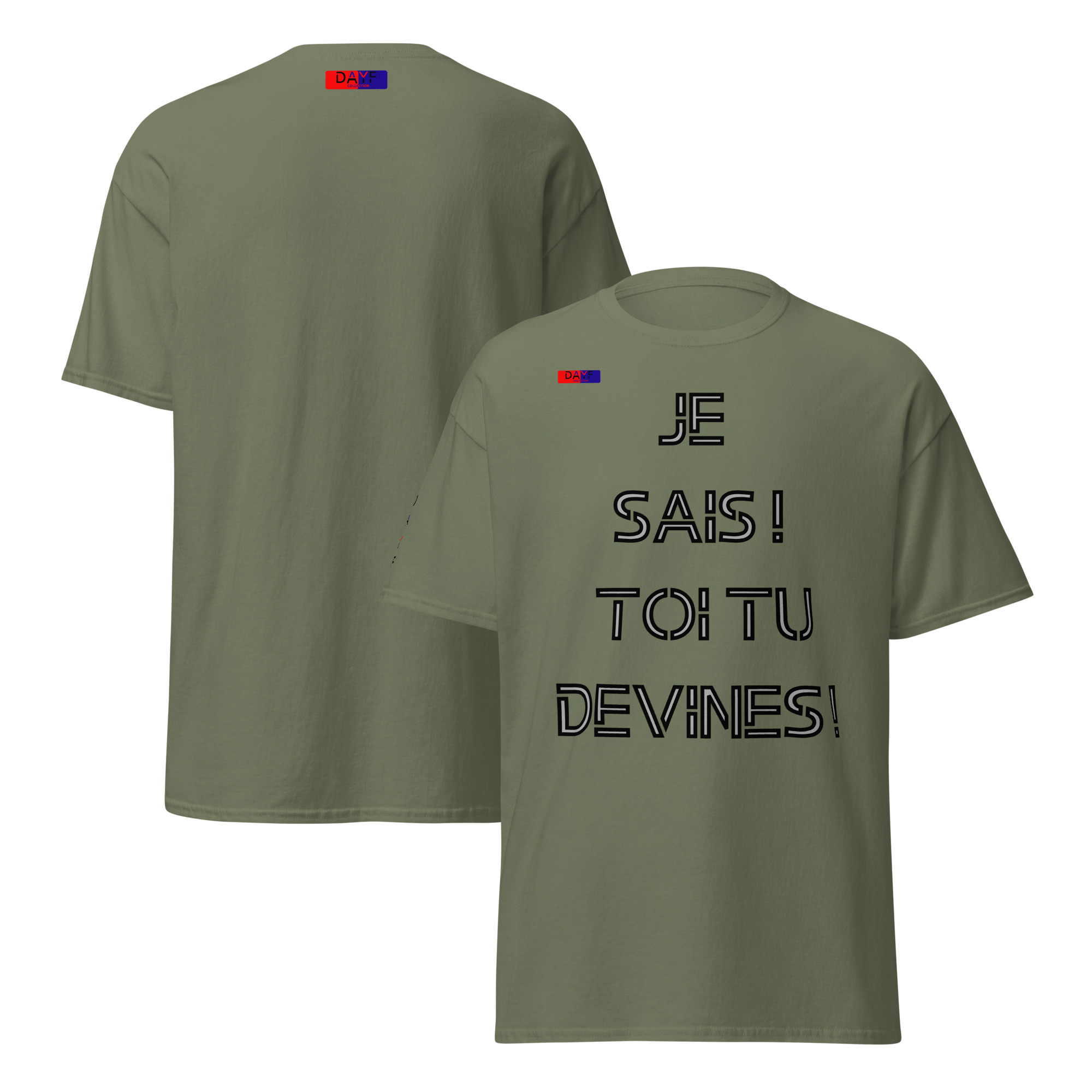 t shirt classique unisexe devant 4