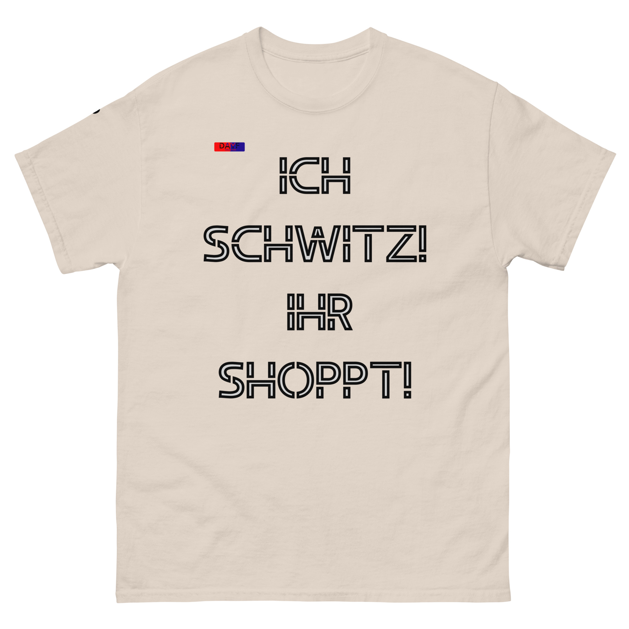 Unisex classic T shirt Nummer 5 Frontprint Dayf Design Nummeriert DE Collection Classic Fit Minimal Typografie Premium Print Edition 5 – Bild 18