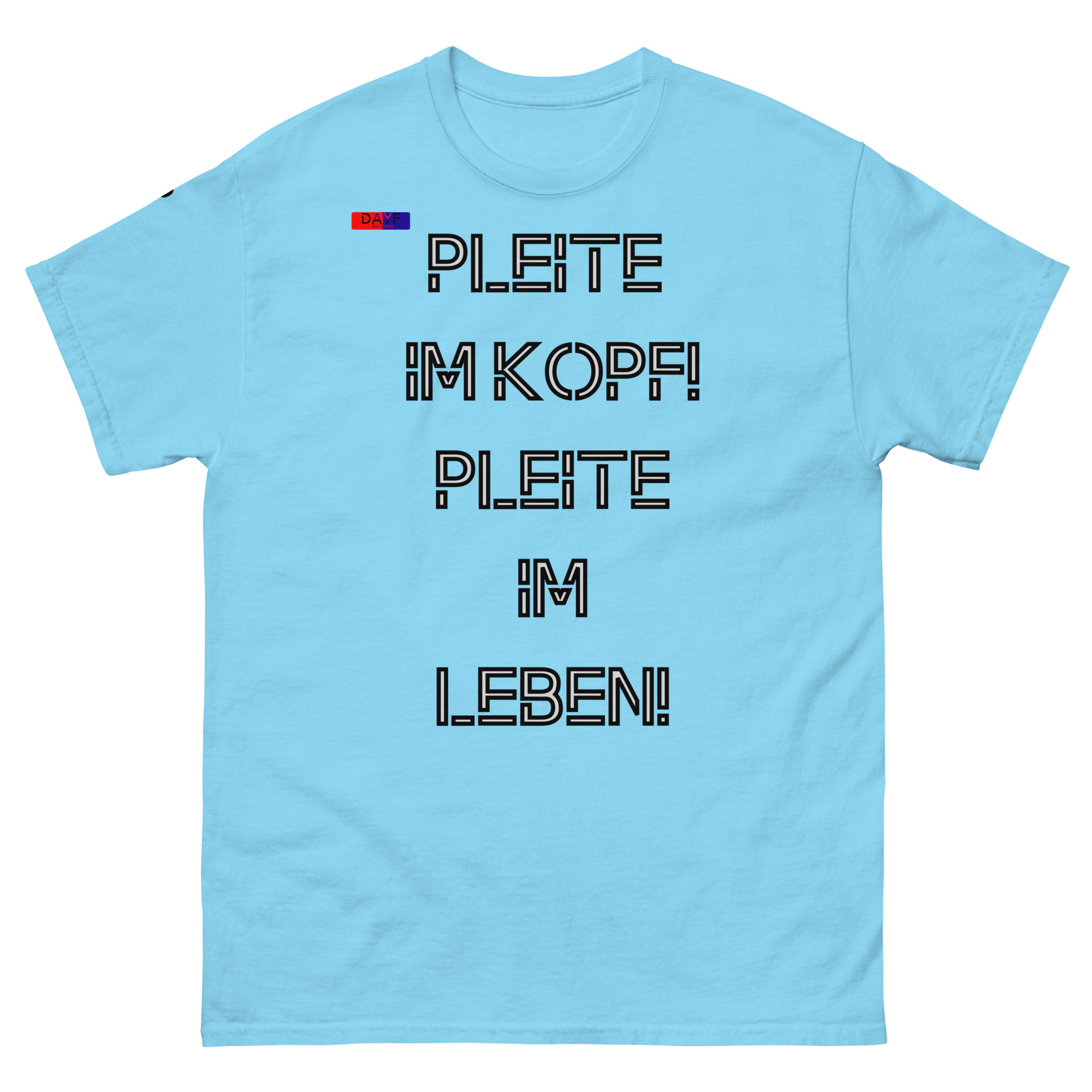 Unisex classic T shirt Nummer 8 Frontprint Dayf Design Nummeriert DE Collection Classic Fit Minimal Typografie Premium Print Edition 8 – Bild 25