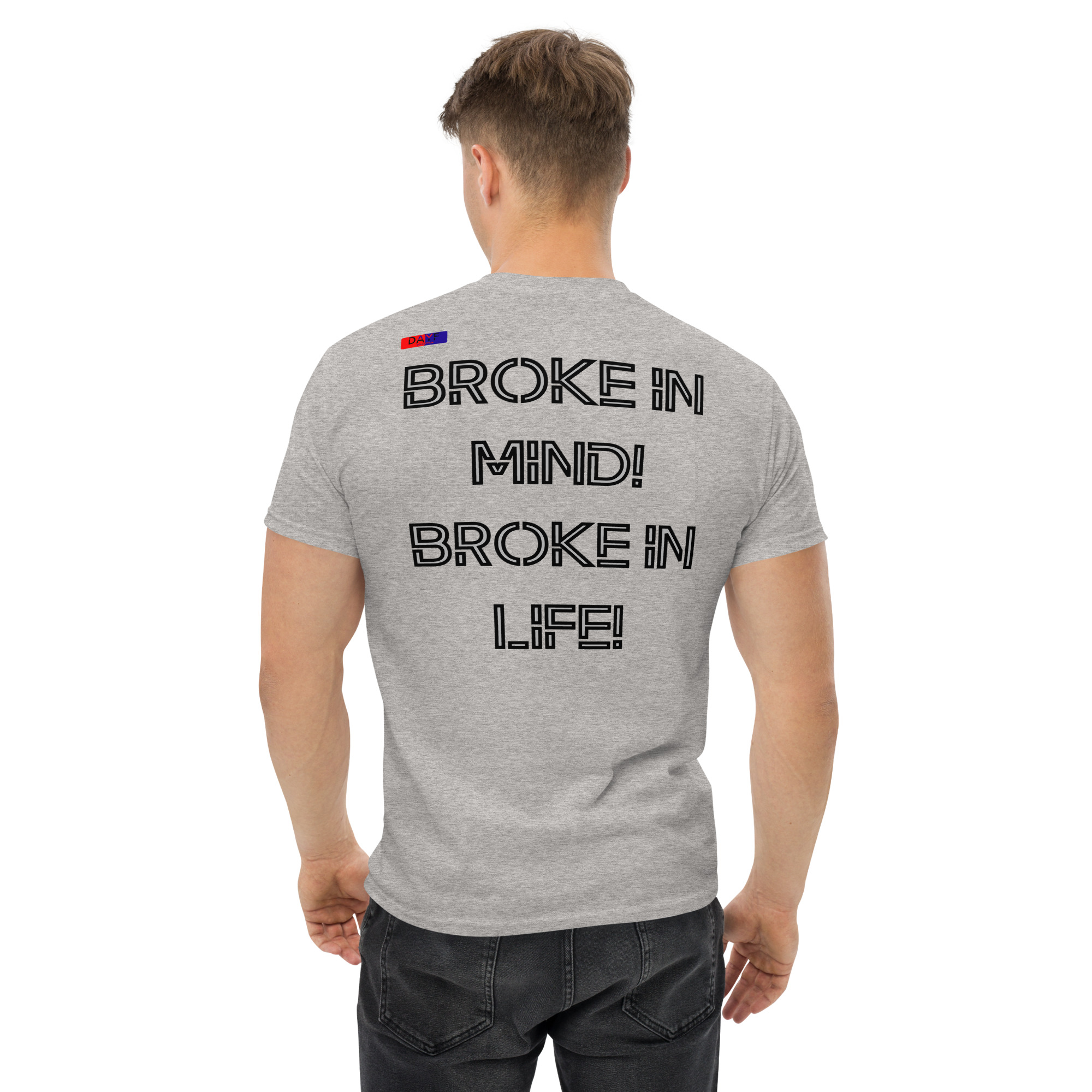 unisex classic tee back 8