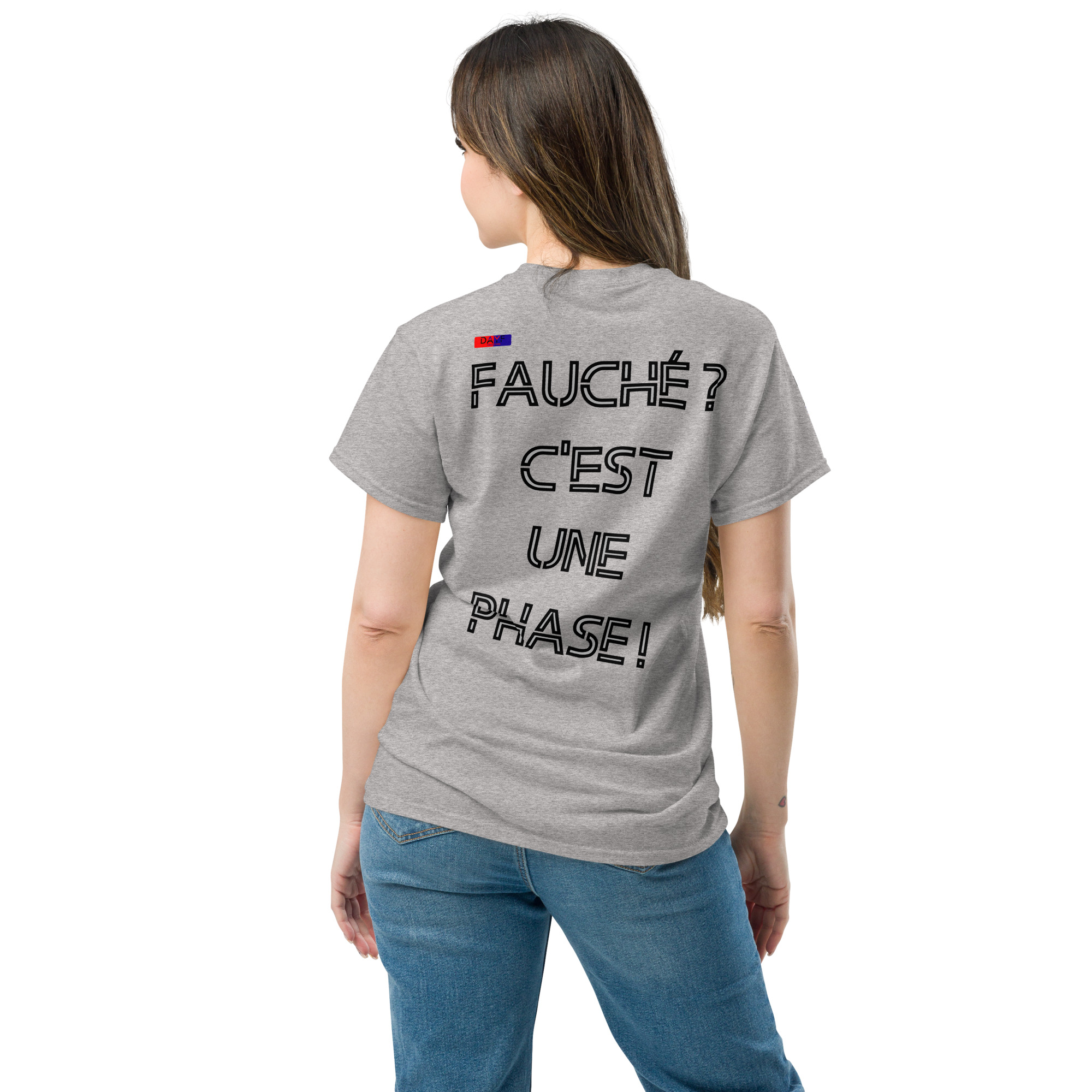t shirt classique unisexe dos 2