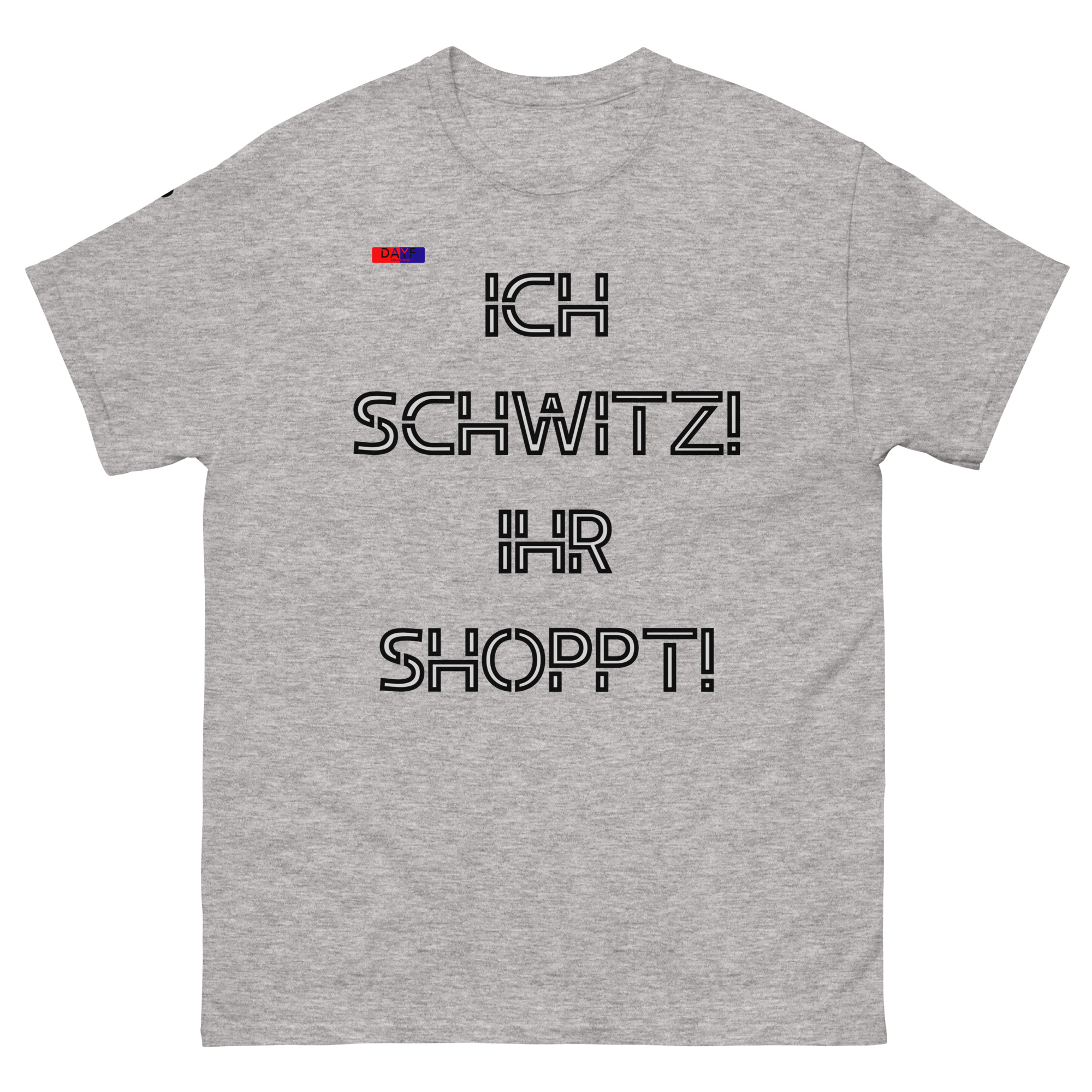 Unisex classic T shirt Nummer 5 Frontprint Dayf Design Nummeriert DE Collection Classic Fit Minimal Typografie Premium Print Edition 5 – Bild 26