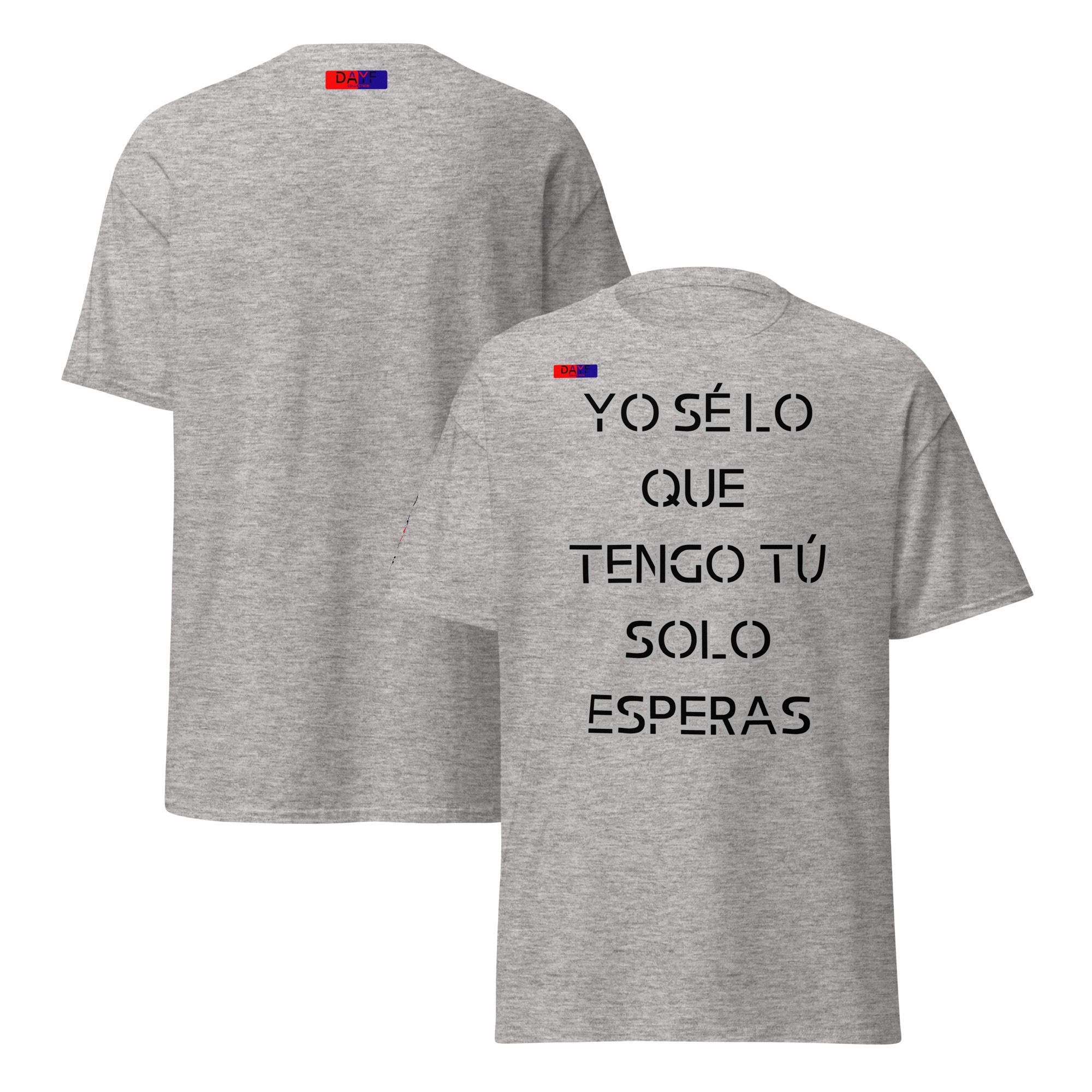 unisex classic tee frente es 9