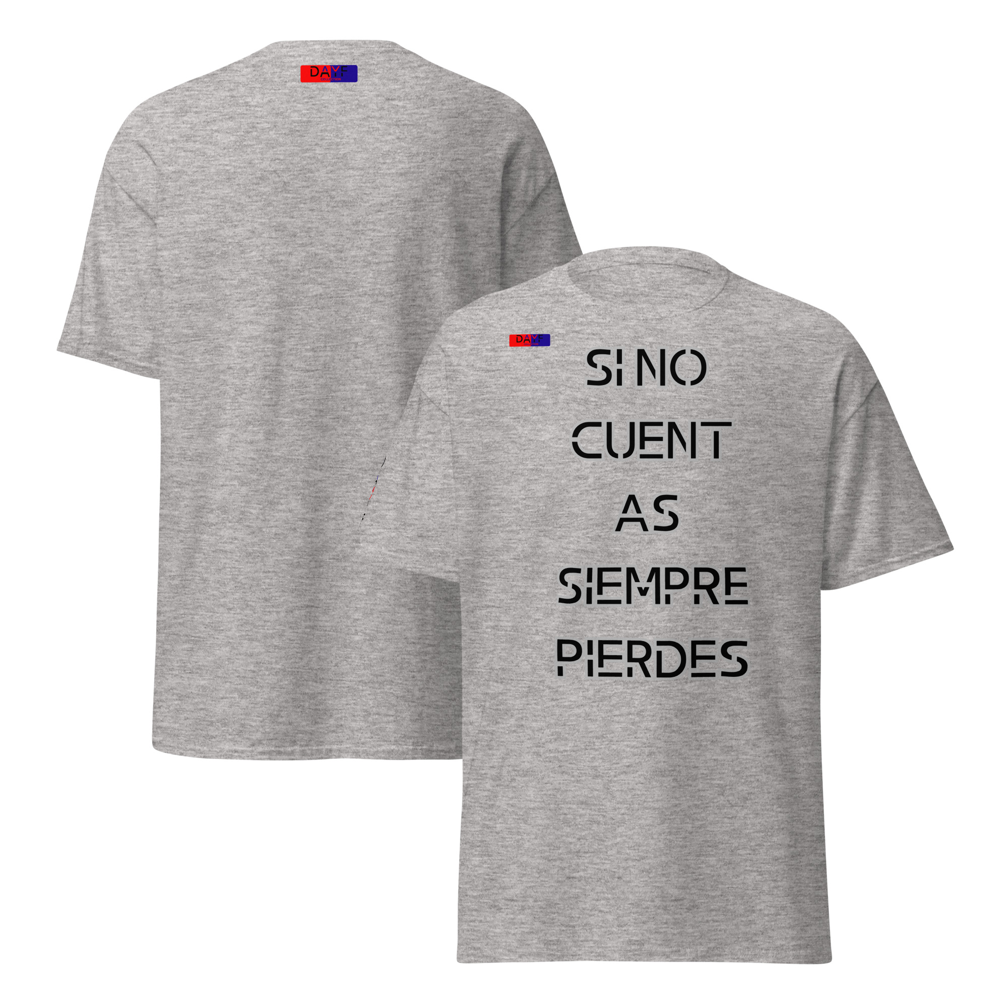 unisex classic tee frente es 13