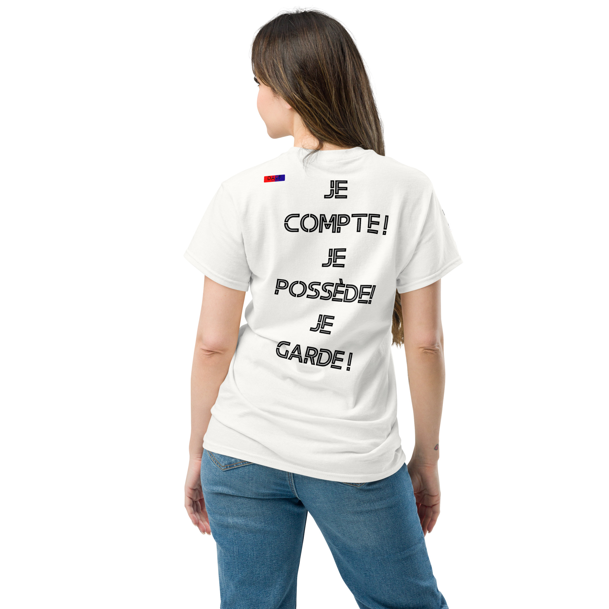 t shirt classique unisexe dos 7