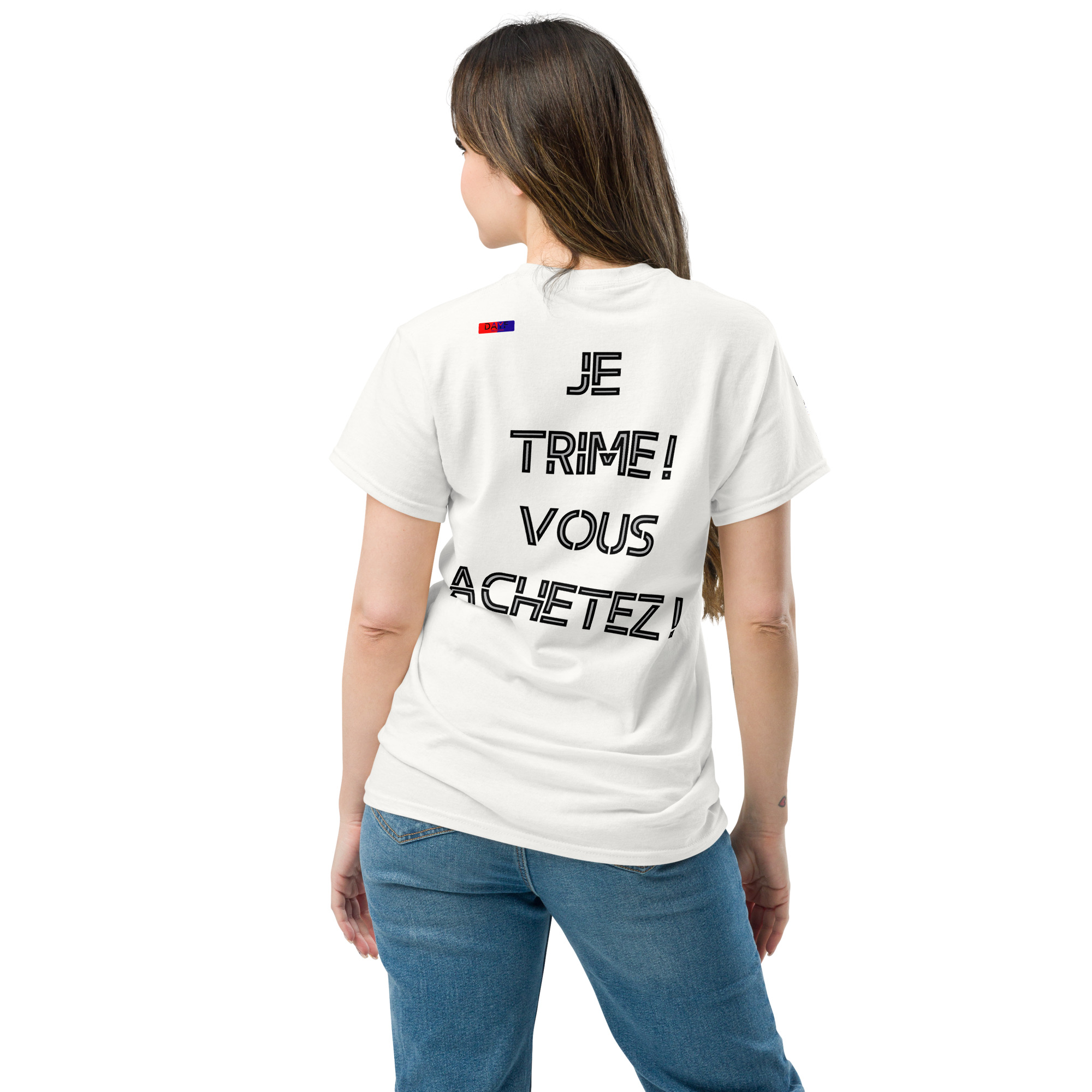 t shirt classique unisexe dos 5