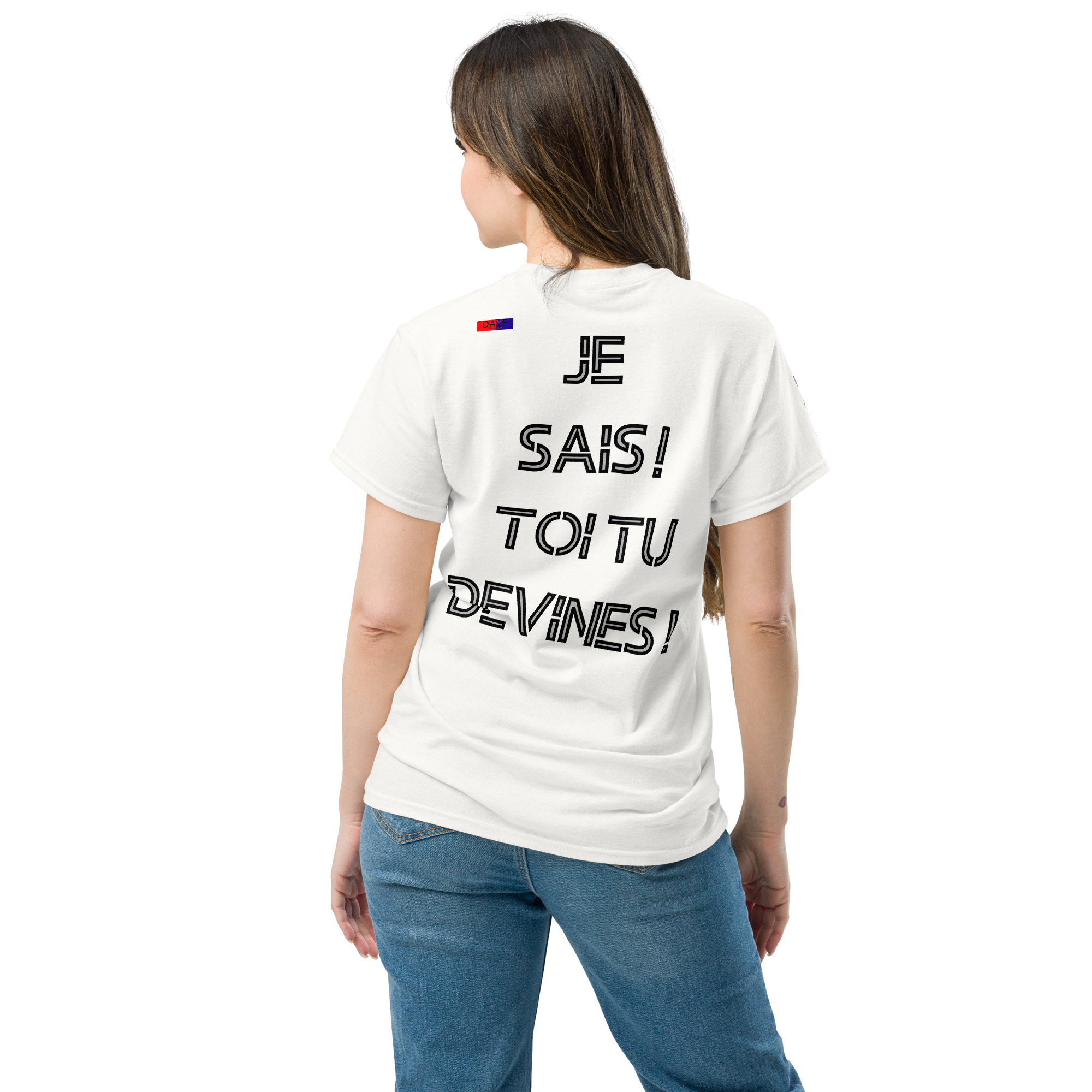 t shirt classique unisexe dos 4