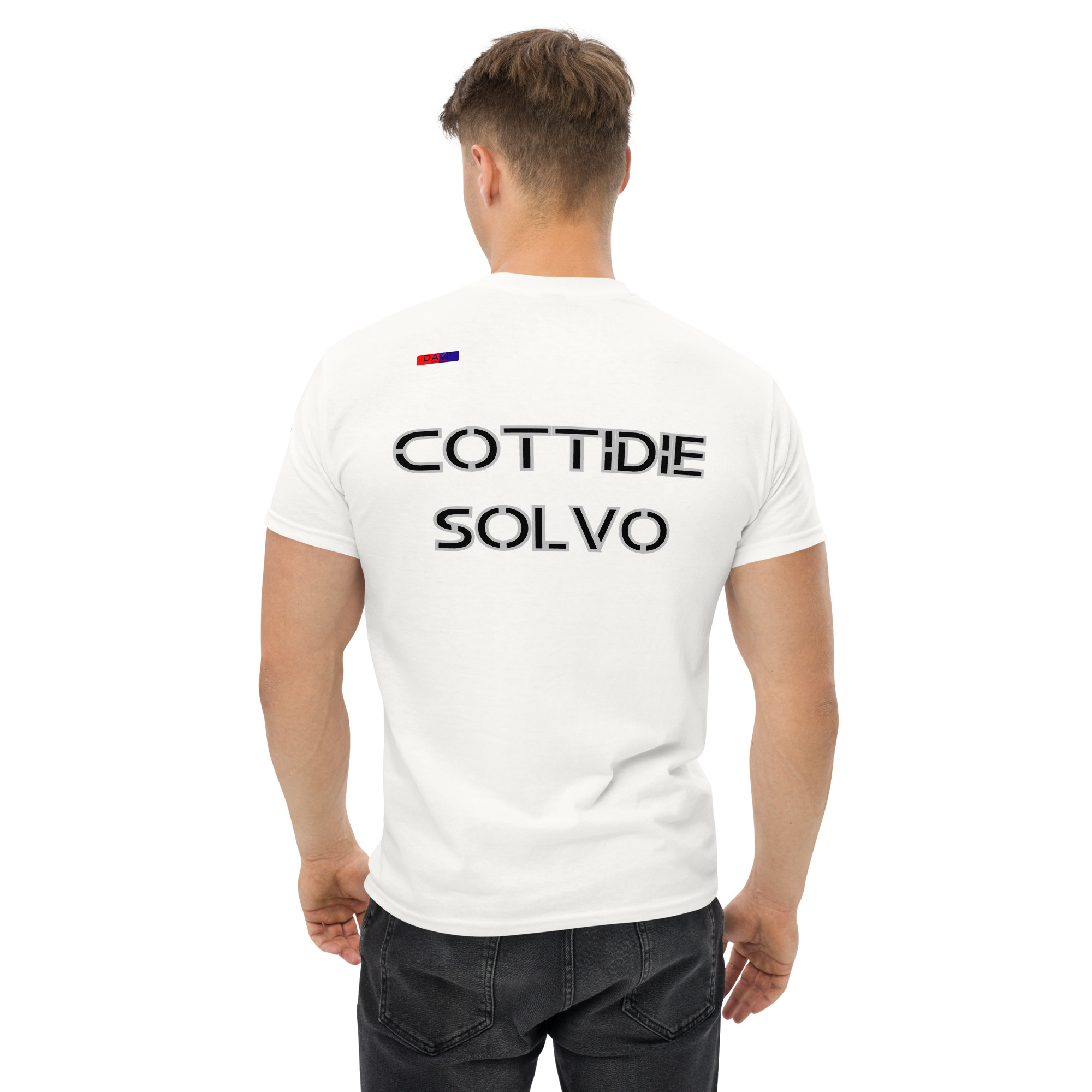 unisex classic tee latin back 1