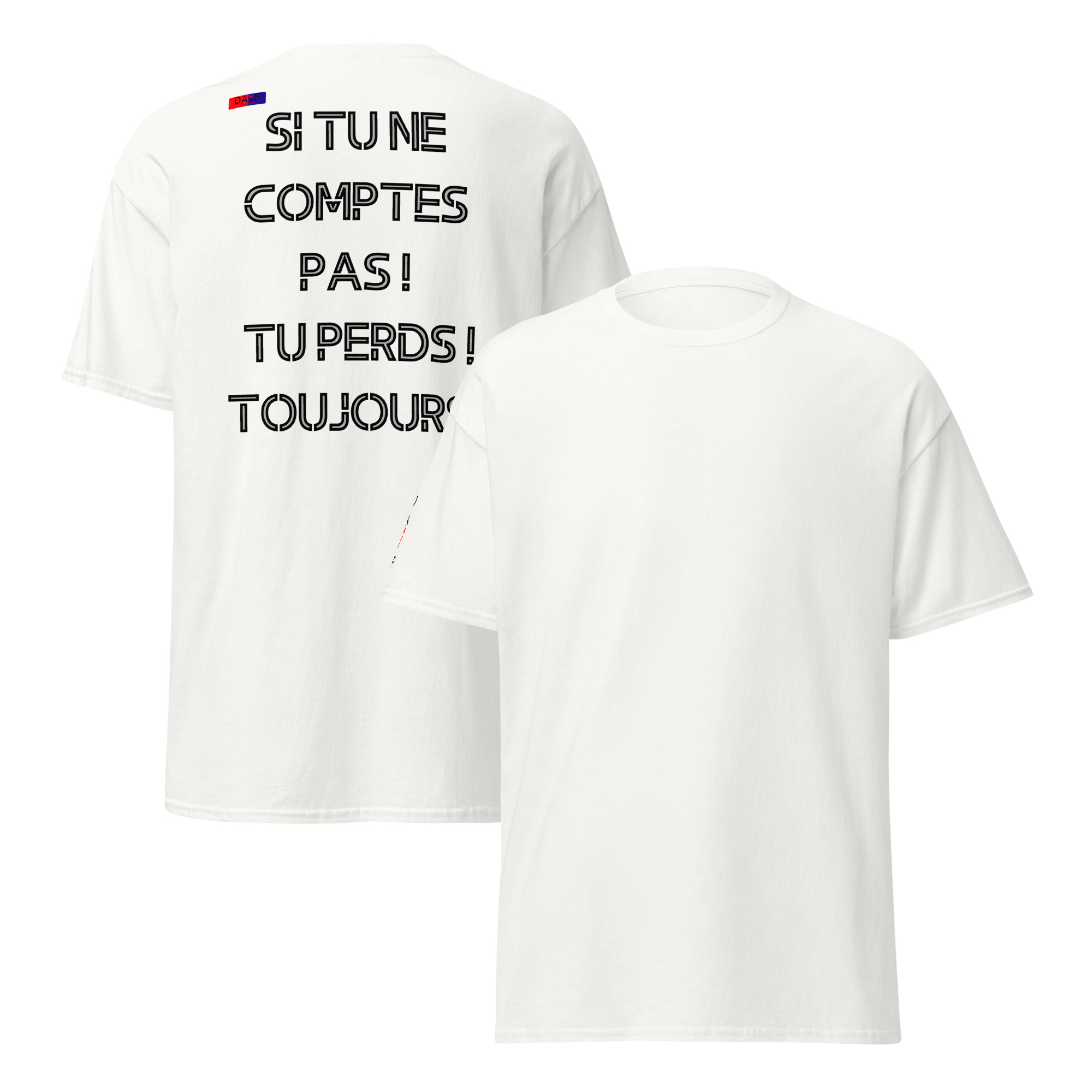 t shirt classique unisexe