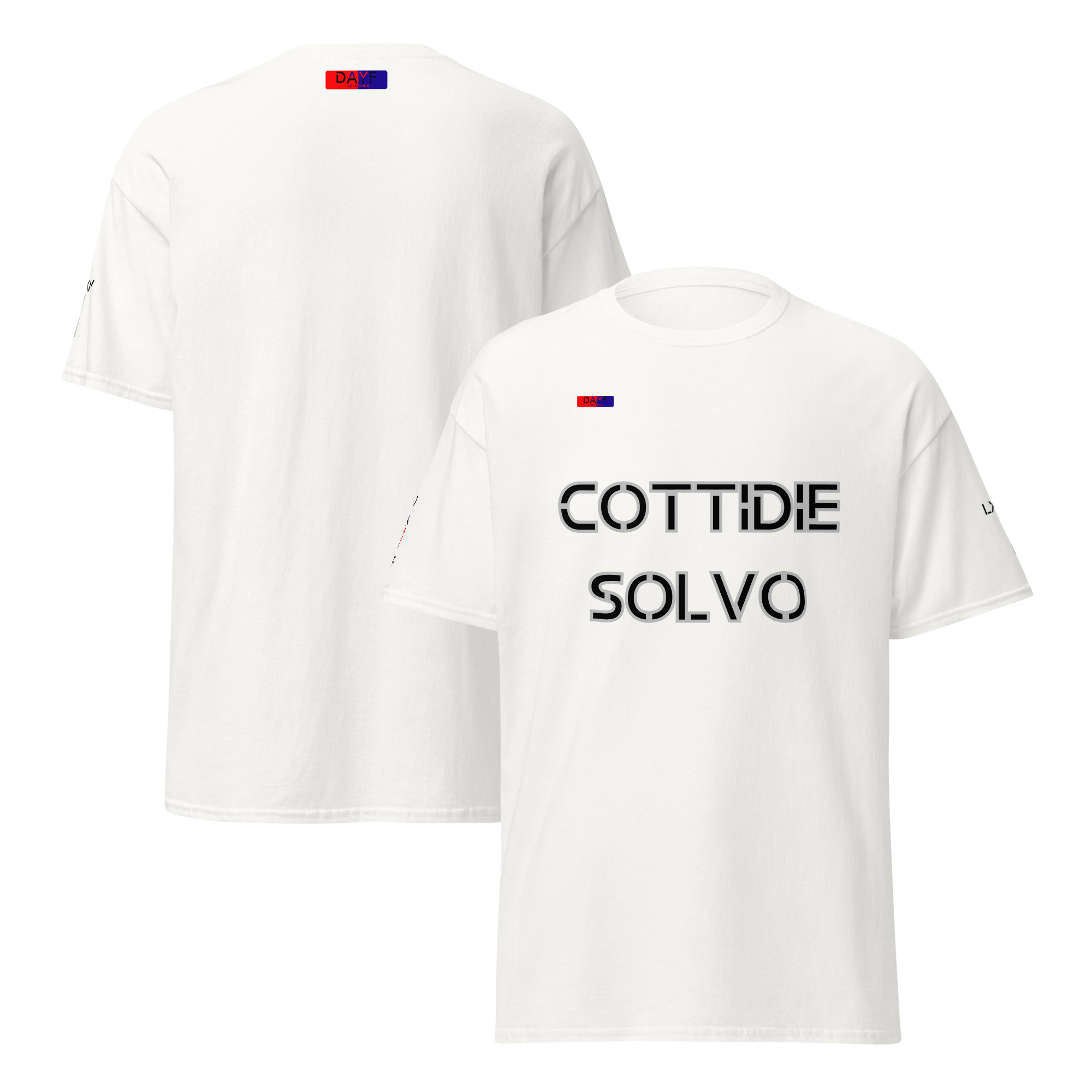 unisex classic tee front latin 1