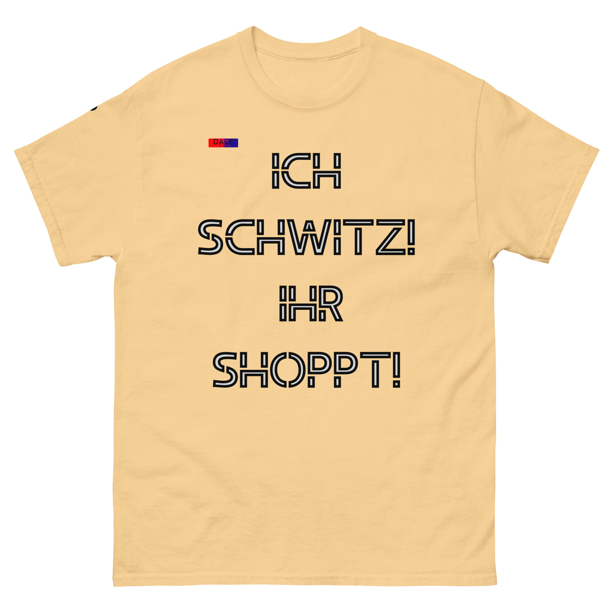 Unisex classic T shirt Nummer 5 Frontprint Dayf Design Nummeriert DE Collection Classic Fit Minimal Typografie Premium Print Edition 5 – Bild 33