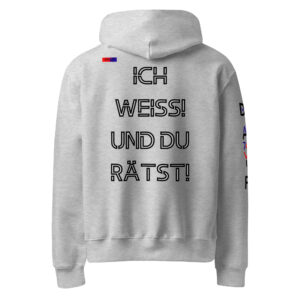Schwerer Oversized Hoodie HINTEN 4