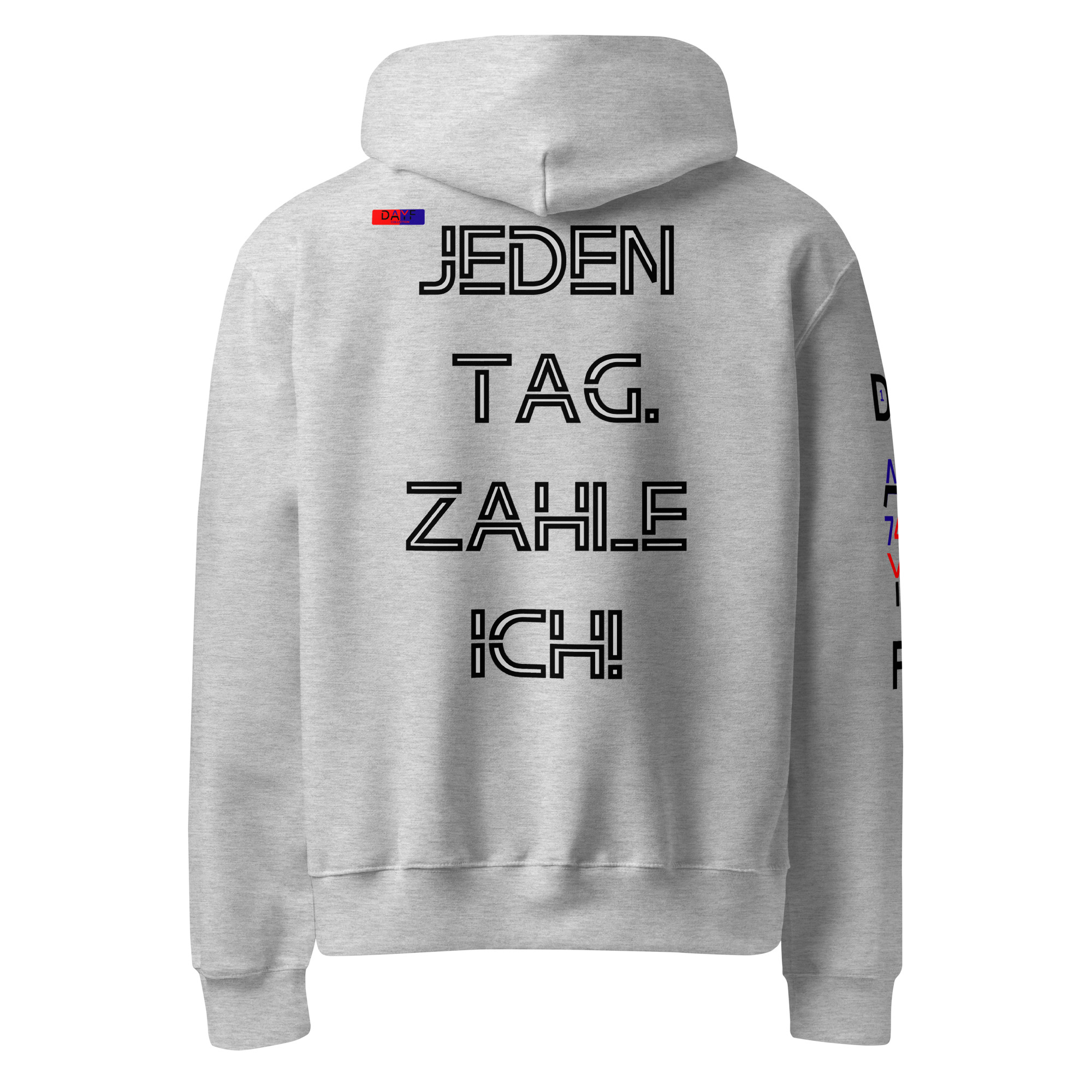 schwerer oversized hoodie hinten 11
