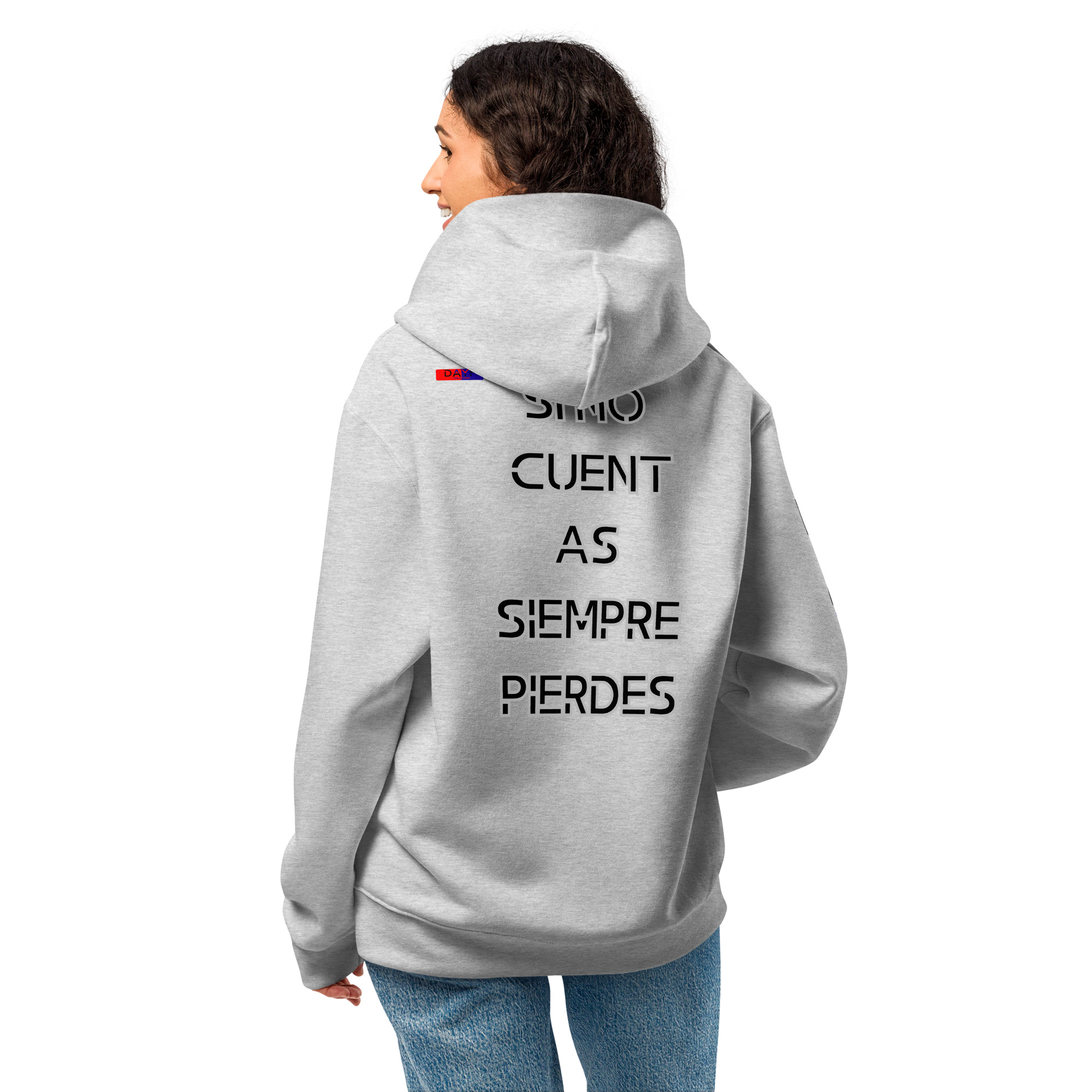 Original Dayf Design ES Collection Number 13 Oversize heavyweight hoodie Back Print – Bild 29