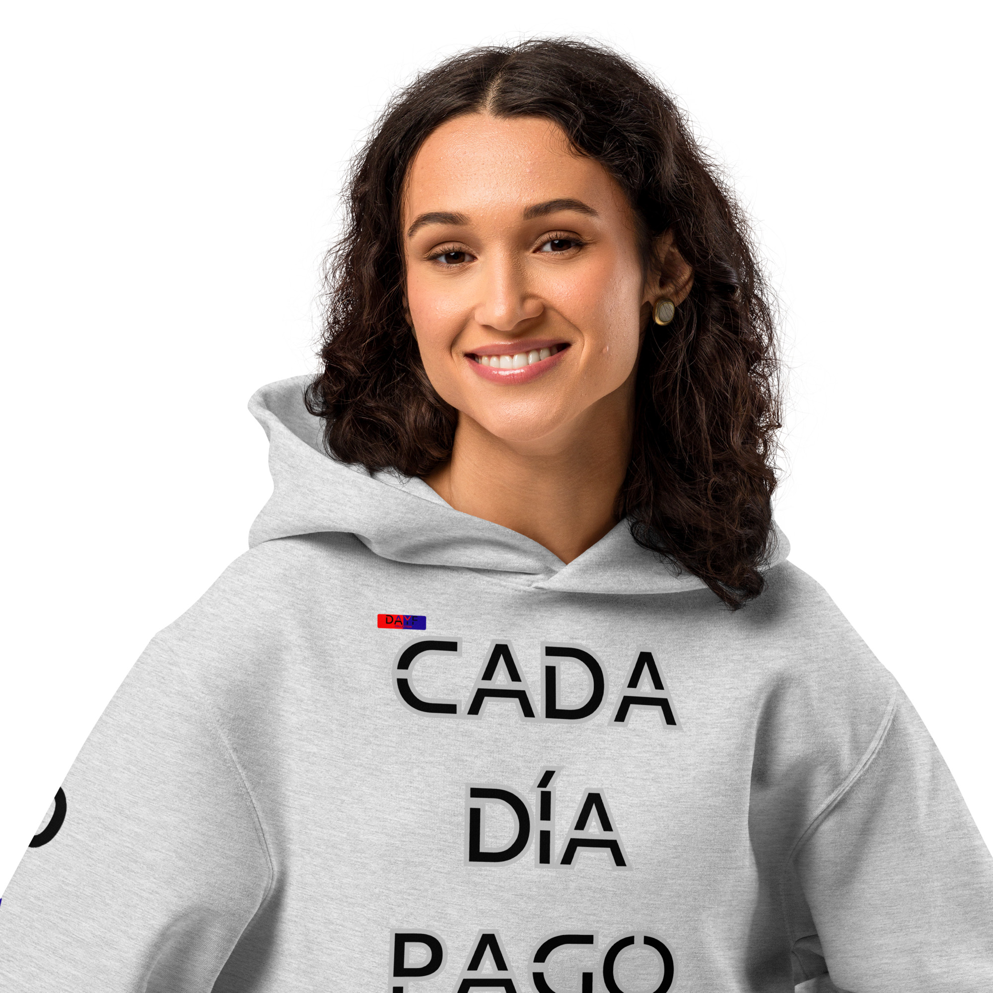 Original Dayf Design ES Collection Number 1 Oversize heavyweight hoodie Front Print – Bild 41