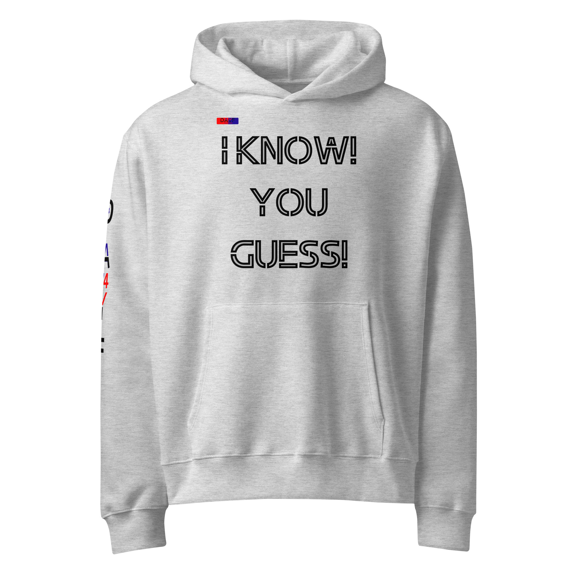 oversized heavyweight hoodie front 4