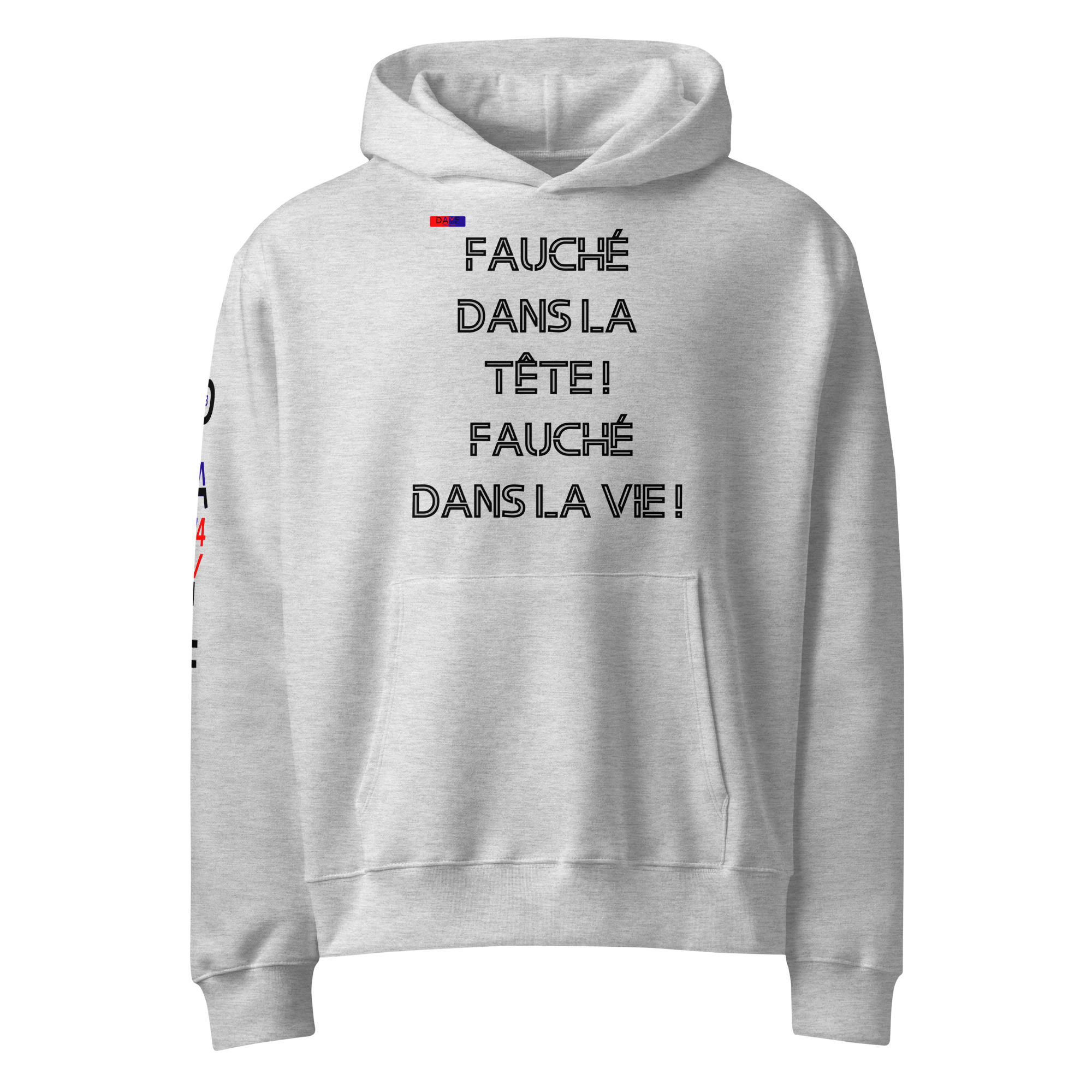 sweat à capuche épais oversize devant 8