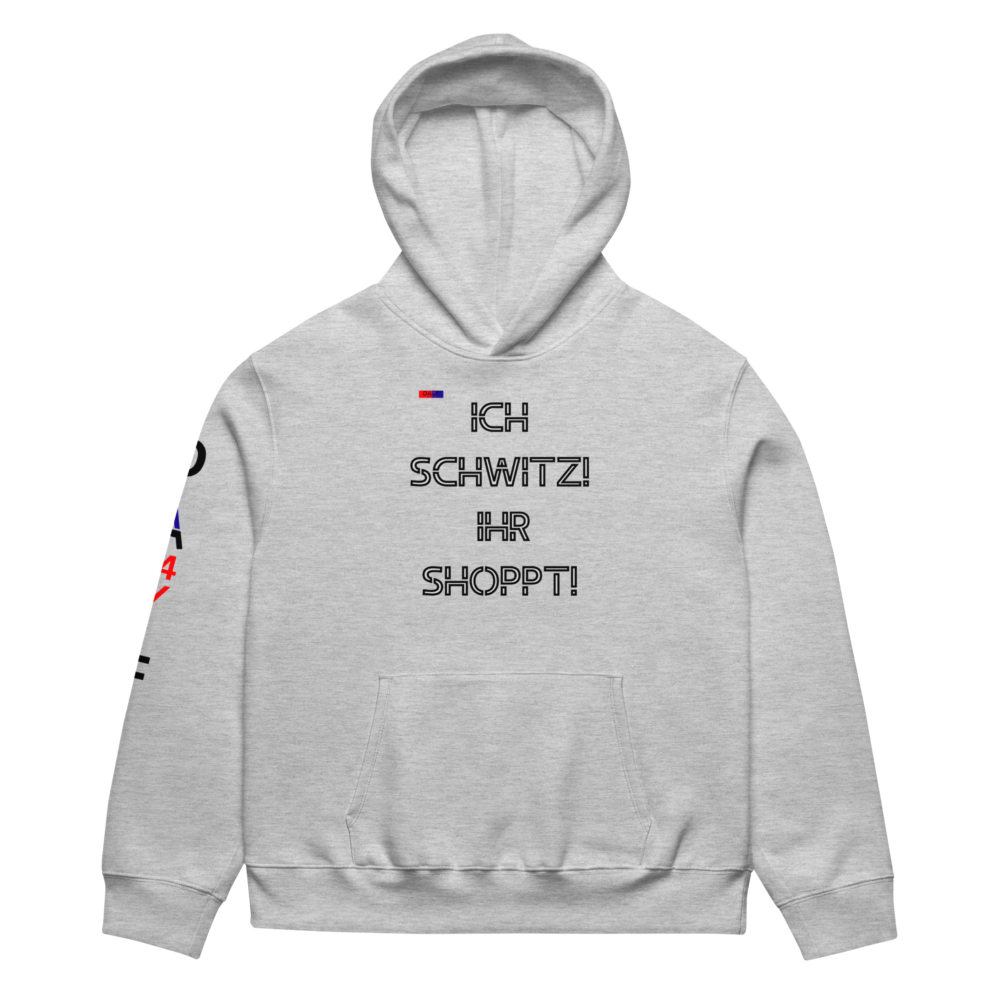schwerer oversized hoodie 5 vorn