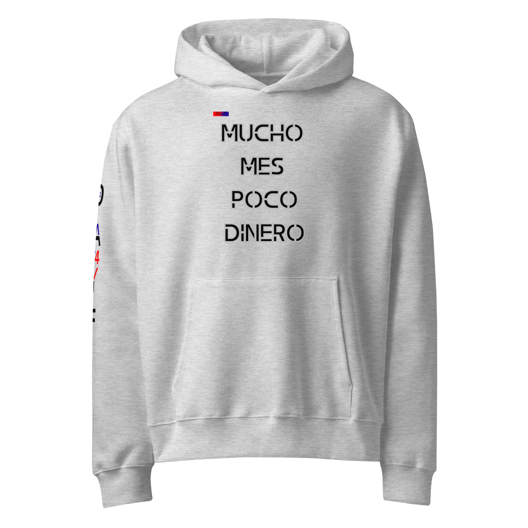 Original Dayf Design ES Collection Number 11 Oversize heavyweight hoodie Front Print – Bild 5