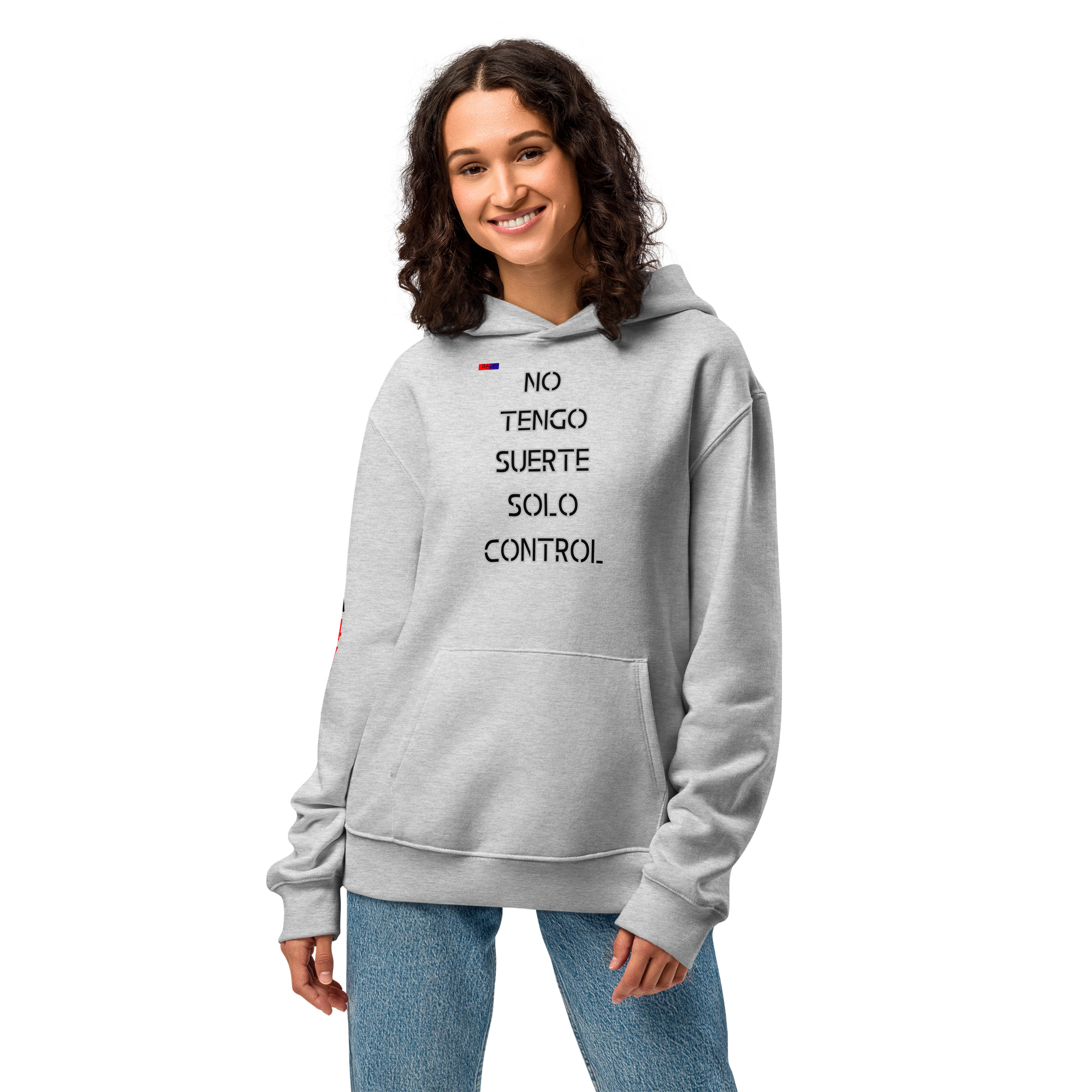 Original Dayf Design ES Collection Number 12 Oversize heavyweight hoodie Front Print – Bild 35