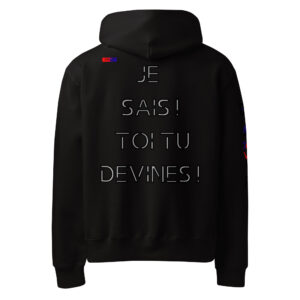sweat à capuche épais oversize dos 4
