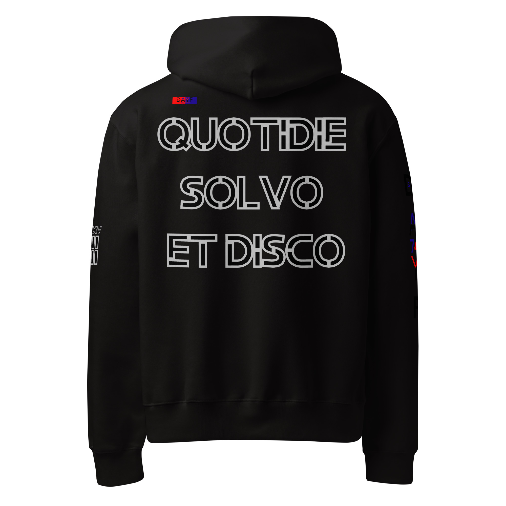 oversized heavyweight hoodie back latin 3