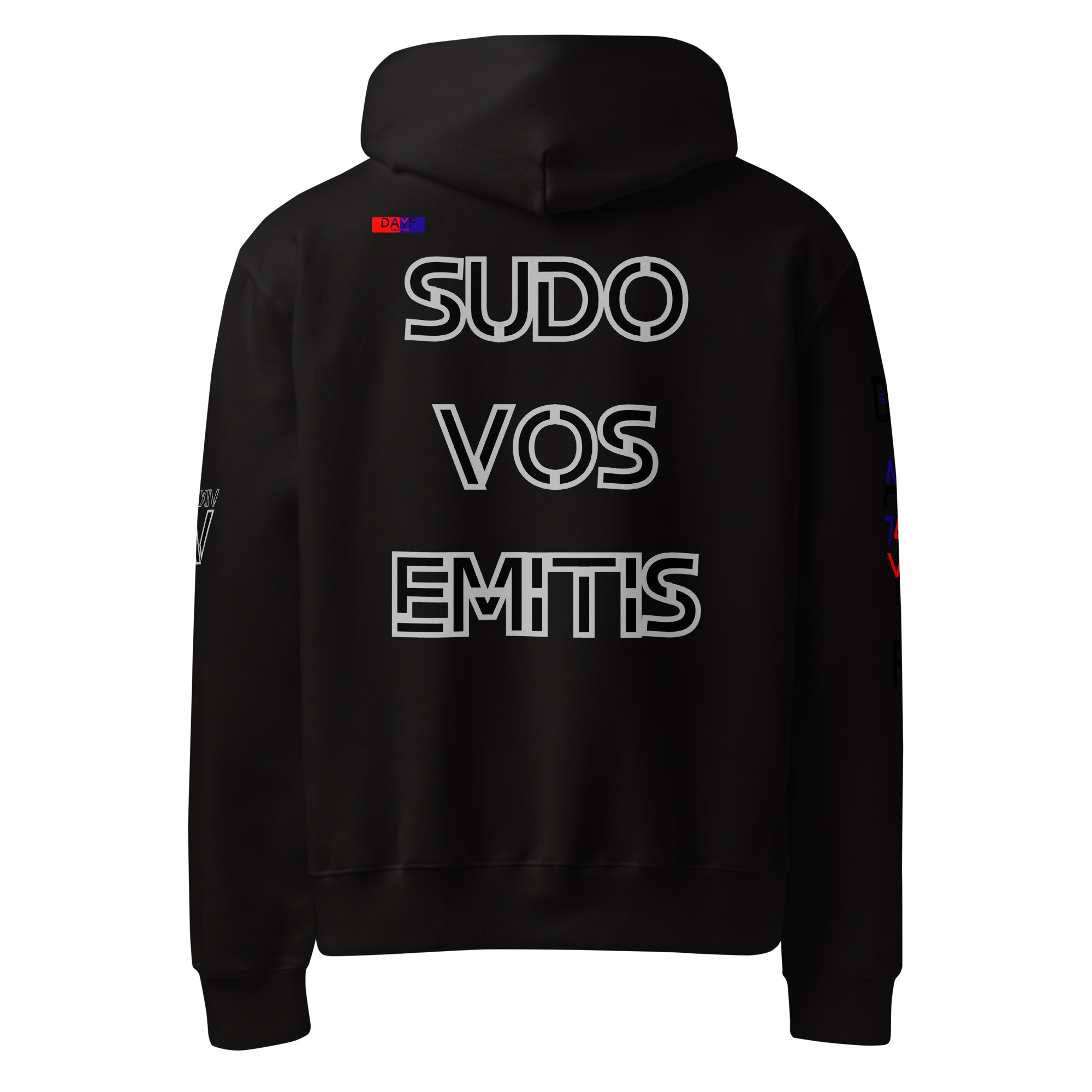 oversized heavyweight hoodie back latin 5