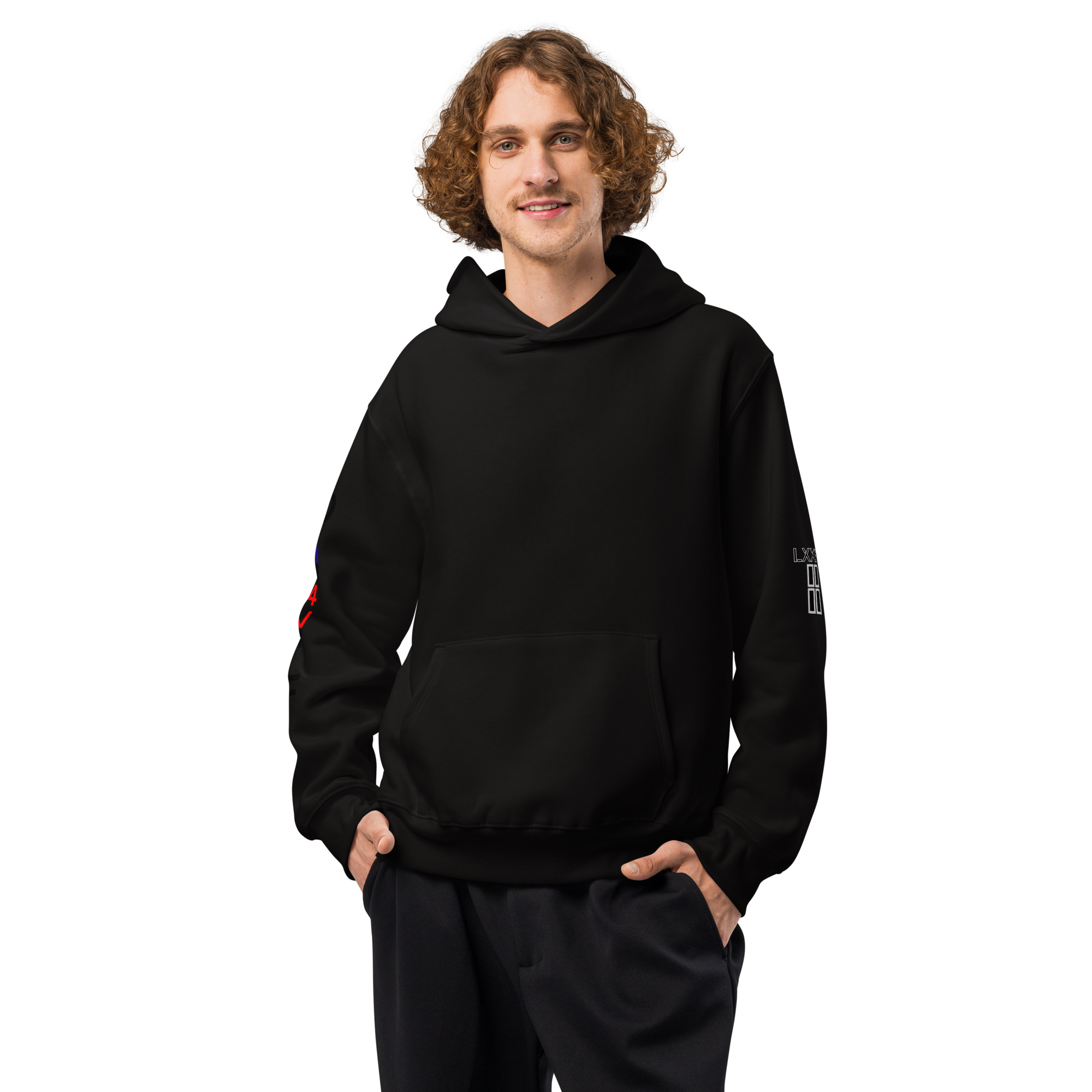 oversized heavyweight hoodie back latin 2