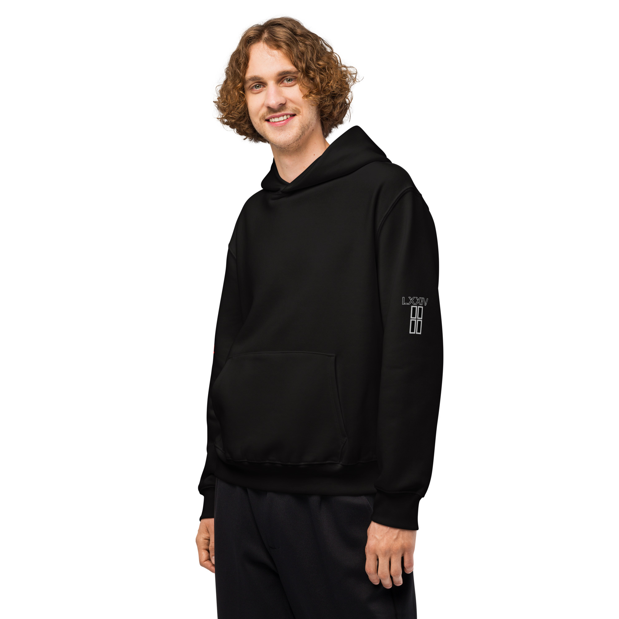 oversized heavyweight hoodie back latin 2