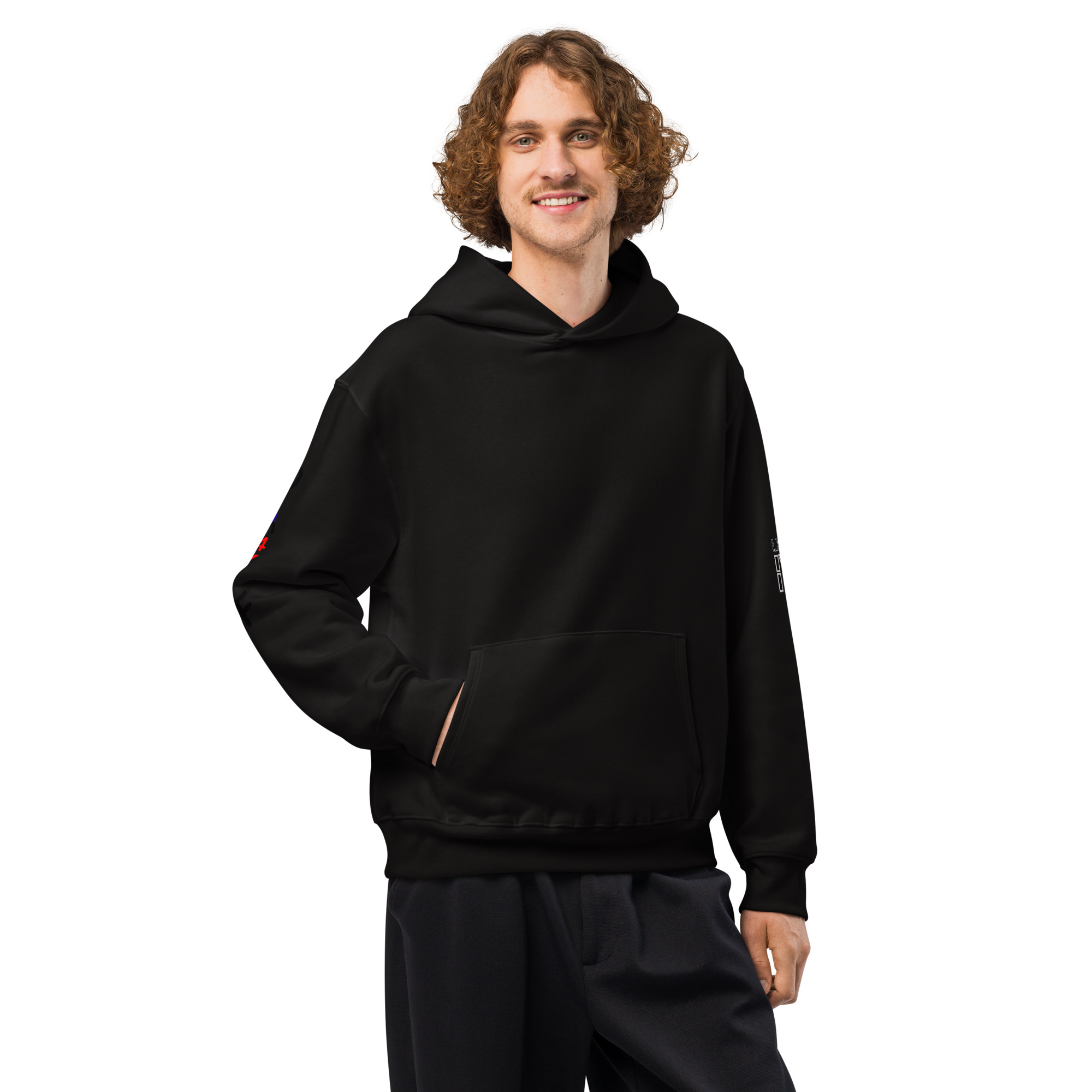 oversized heavyweight hoodie back latin 4