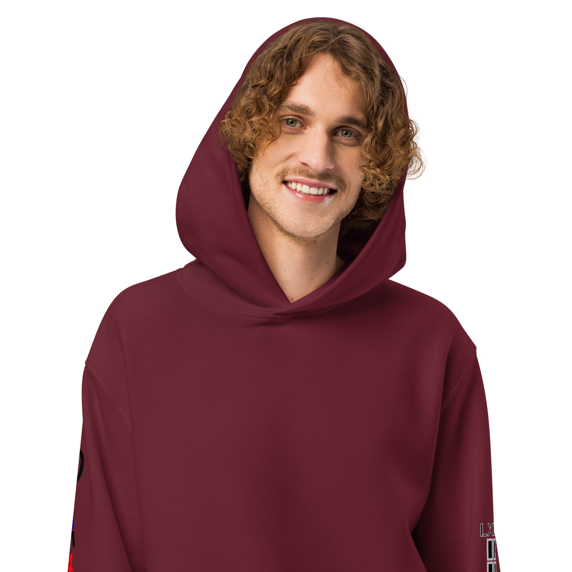 oversized heavyweight hoodie back latin 3