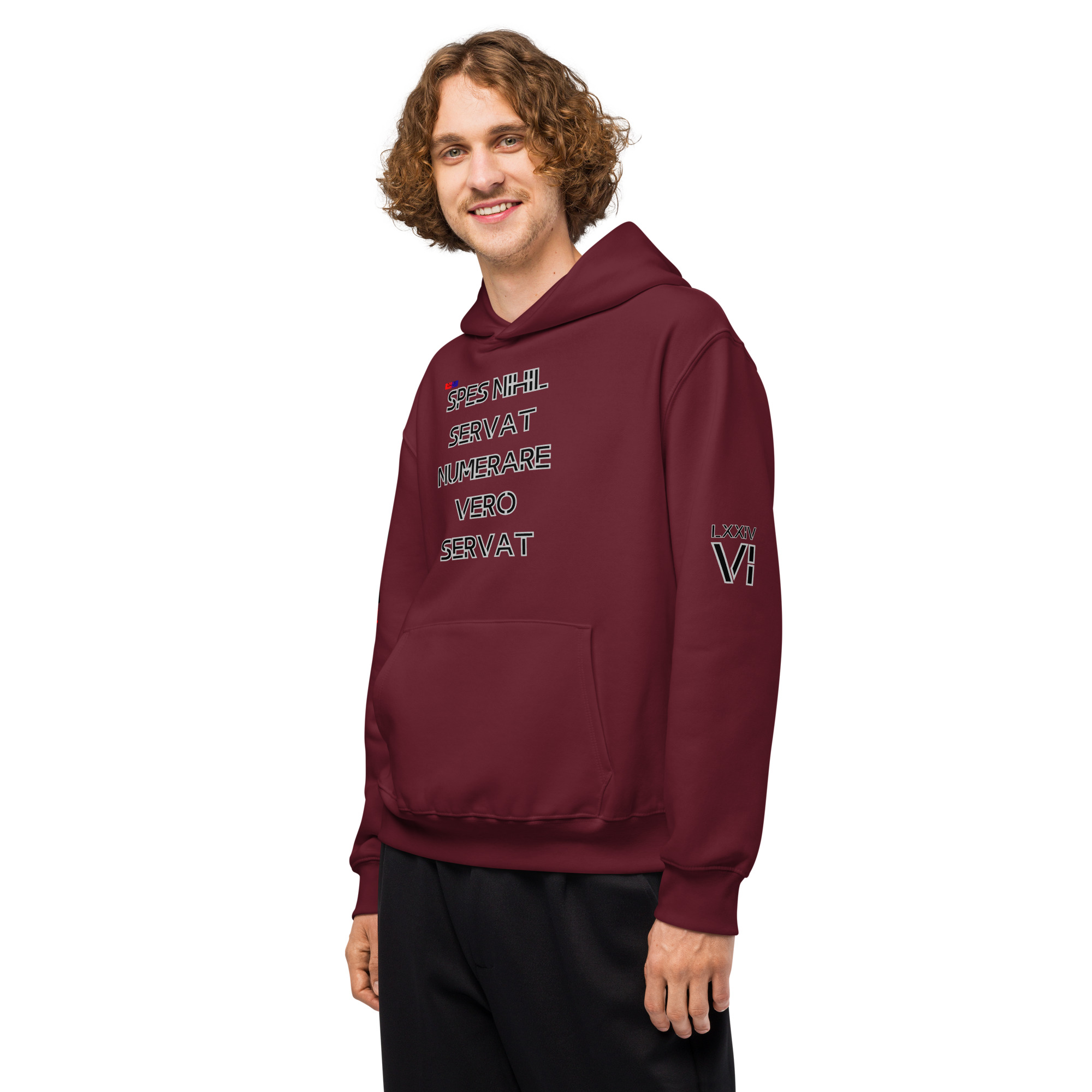 oversized heavyweight hoodie front latin 6