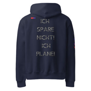 Schwerer Oversized Hoodie HINTEN 15