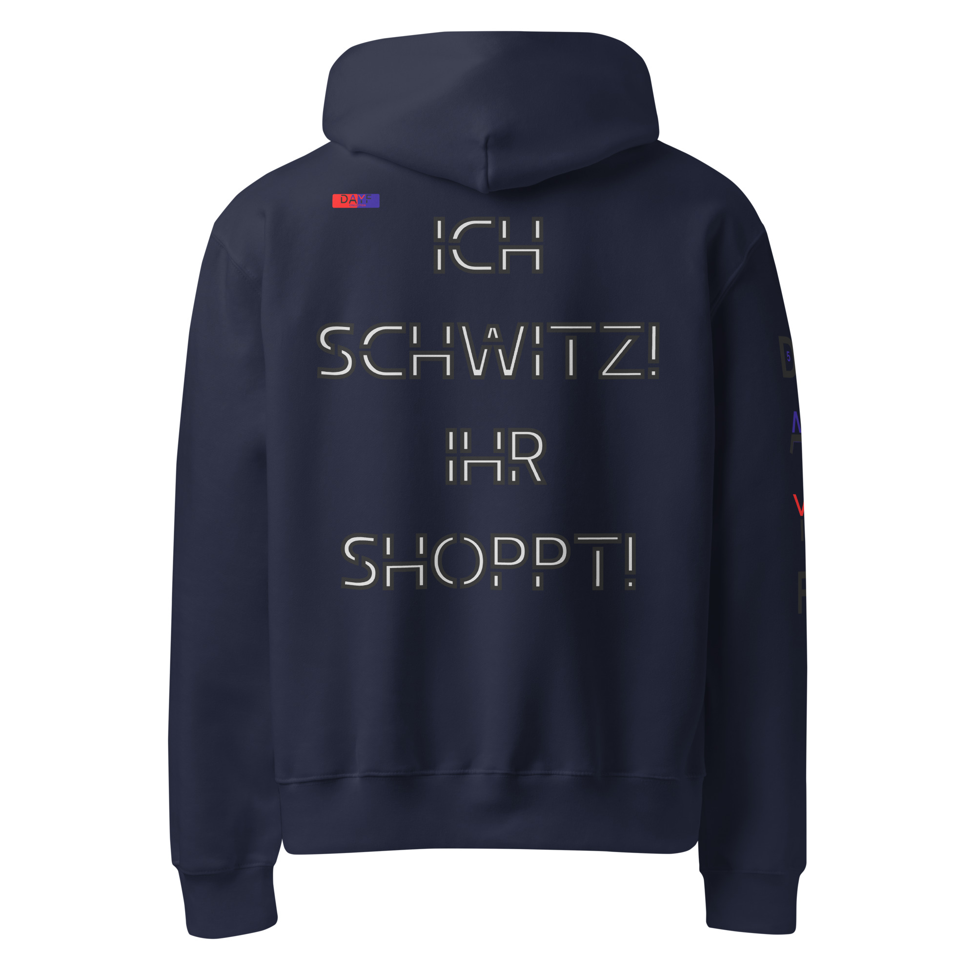 schwerer oversized hoodie hinten 5